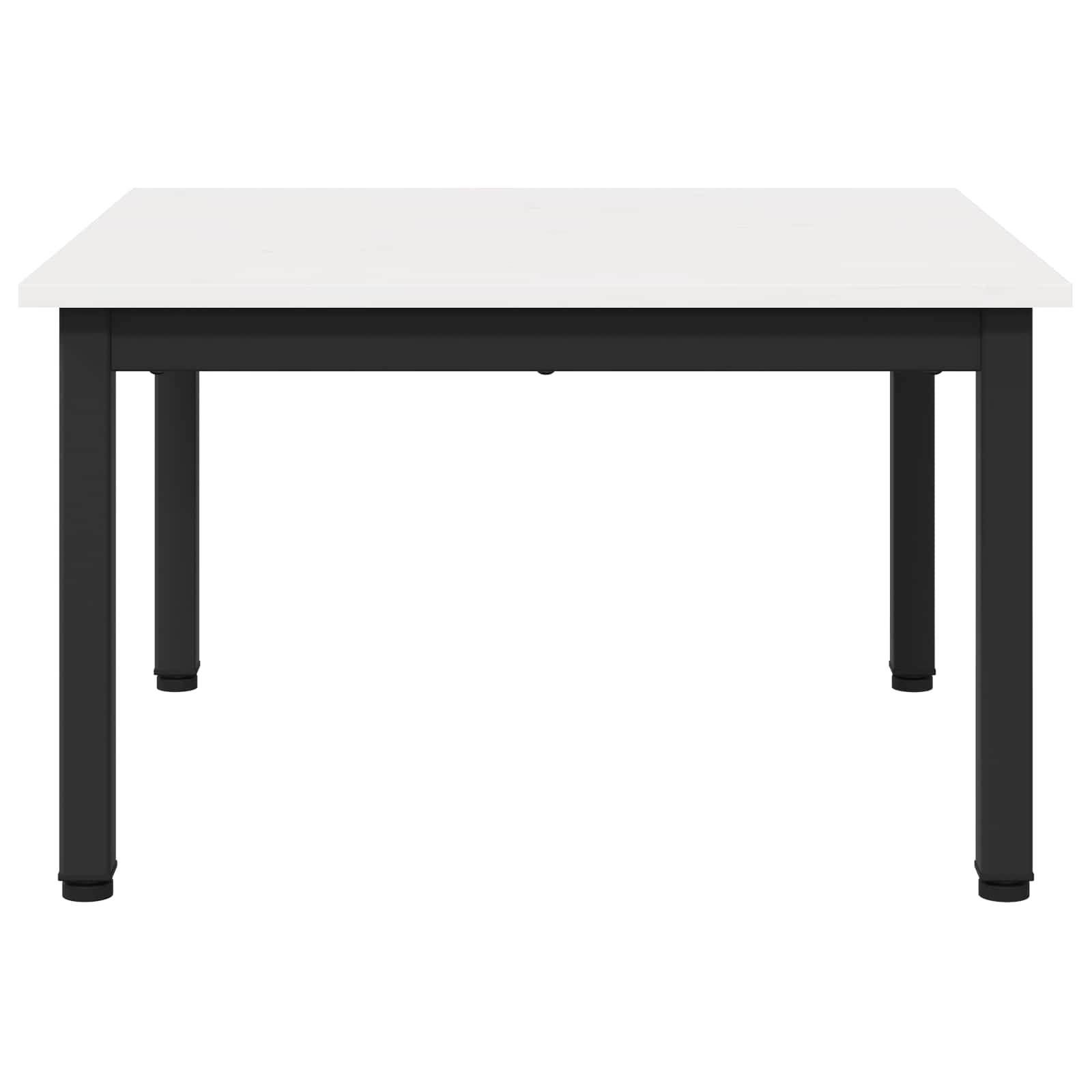 Salontafel Wit 60 x 60 x 36 cm Massief grenenhout is nu te koop bij PeponiXL, paradijselijk wonen!