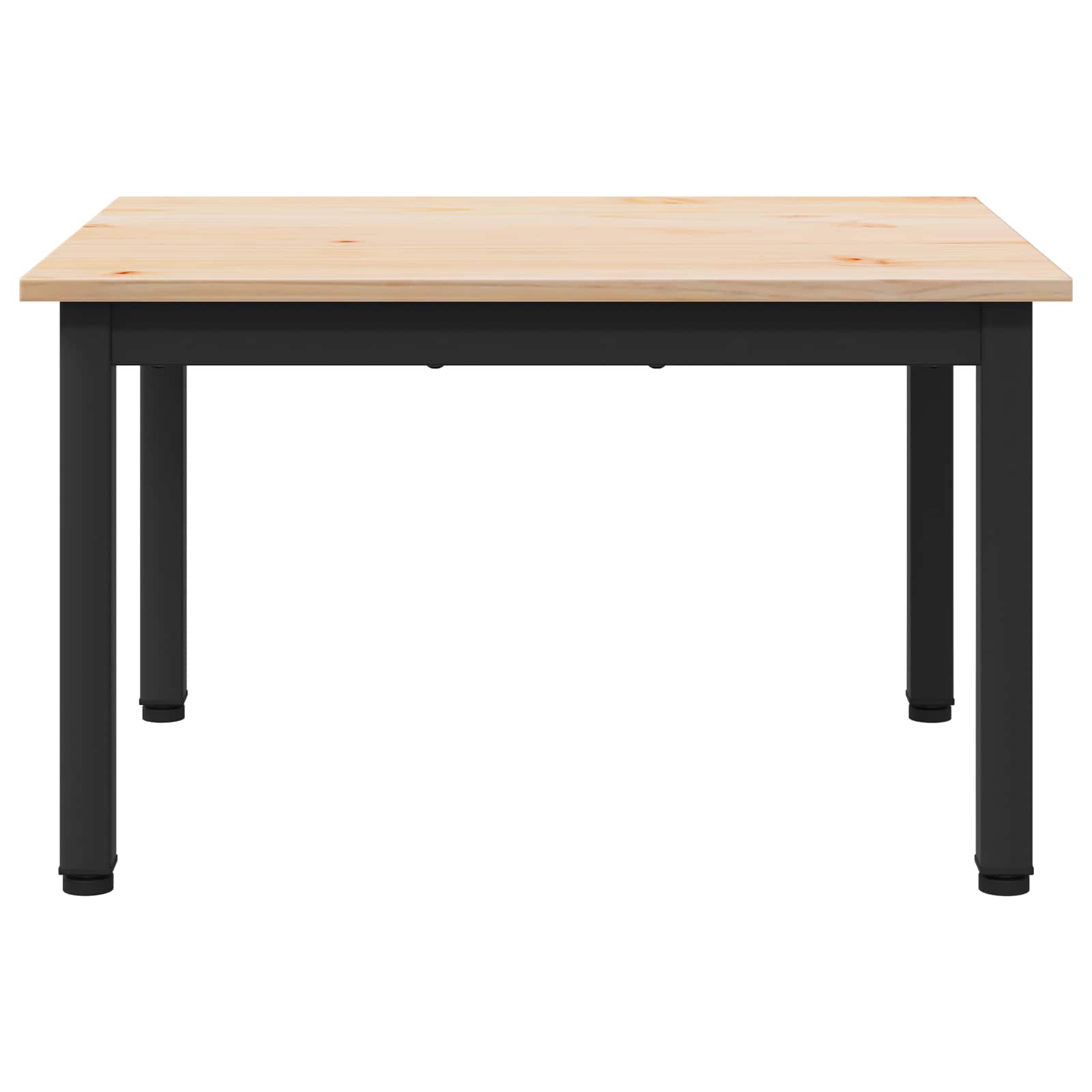 Salontafel Naturel 60 x 50 x 36 cm Massief grenenhout is nu te koop bij PeponiXL, paradijselijk wonen!