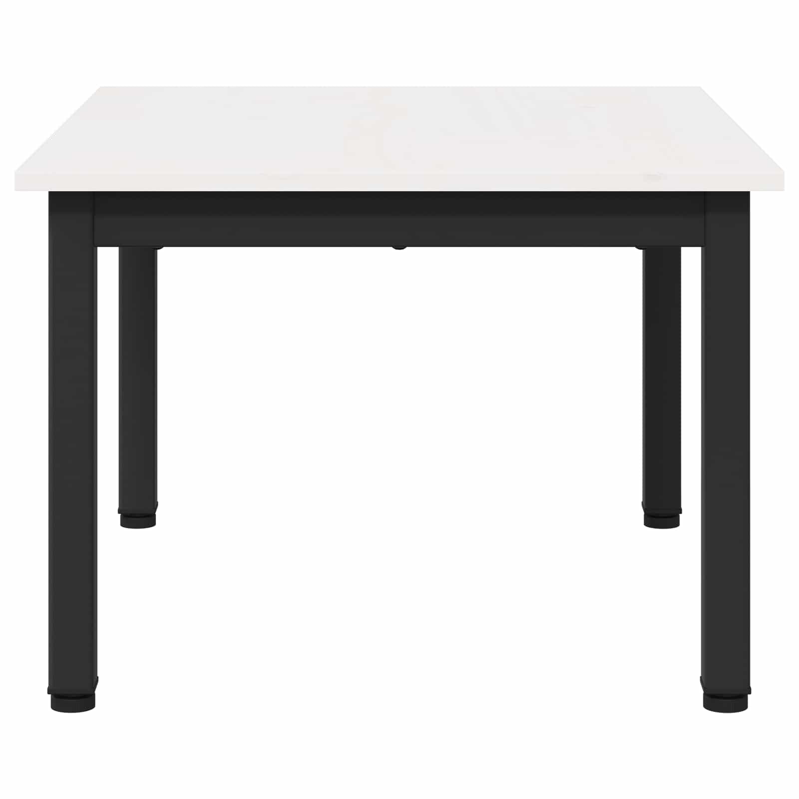 Salontafel Wit 60 x 50 x 36 cm Massief grenenhout is nu te koop bij PeponiXL, paradijselijk wonen!