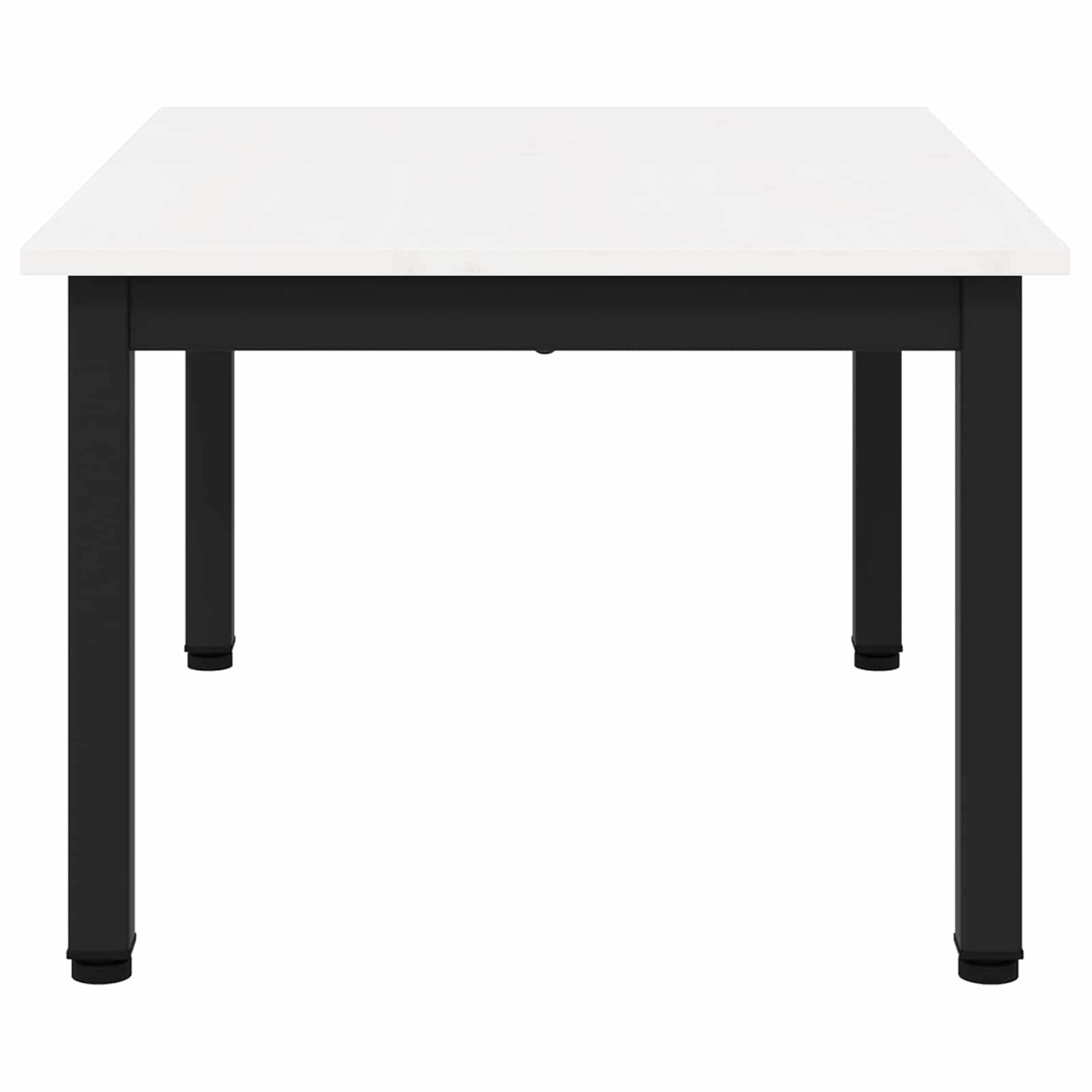 Salontafel Wit 70 x 50 x 36 cm Massief grenenhout is nu te koop bij PeponiXL, paradijselijk wonen!