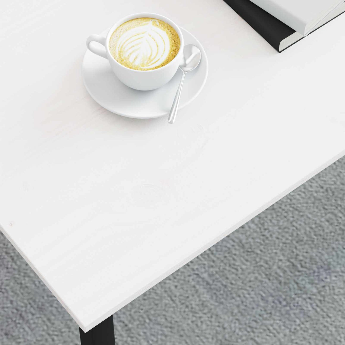 Salontafel Wit 100 x 50 x 45 cm Massief grenenhout is nu te koop bij PeponiXL, paradijselijk wonen!