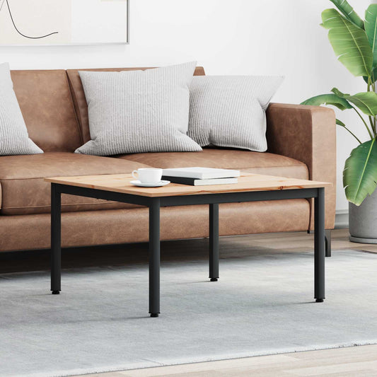 Salontafel Naturel 80 x 80 x 45 cm Massief grenenhout is nu te koop bij PeponiXL, paradijselijk wonen!