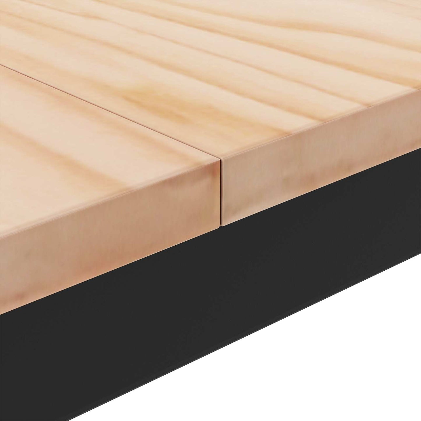 Salontafel Naturel 100 x 100 x 45 cm Massief grenenhout is nu te koop bij PeponiXL, paradijselijk wonen!