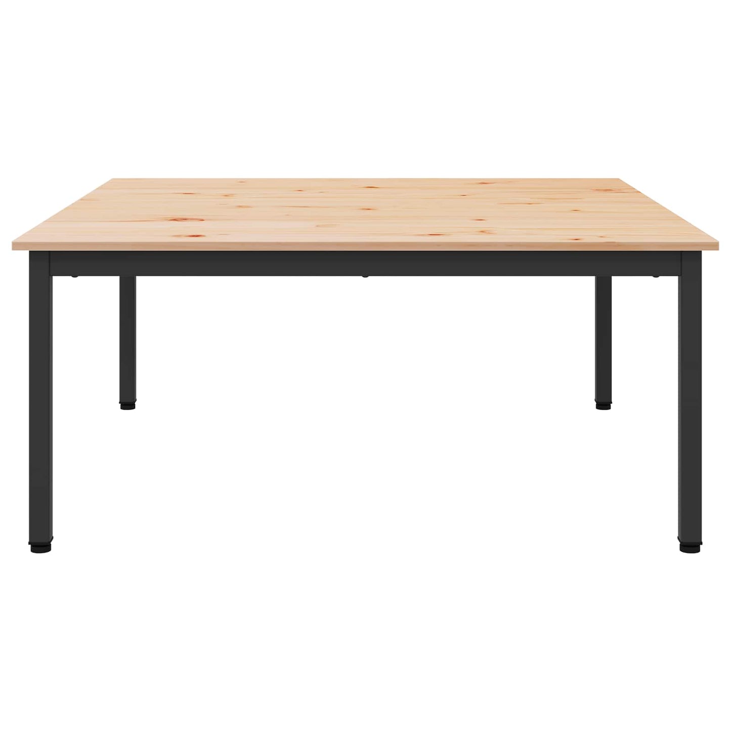 Salontafel Naturel 100 x 100 x 45 cm Massief grenenhout is nu te koop bij PeponiXL, paradijselijk wonen!