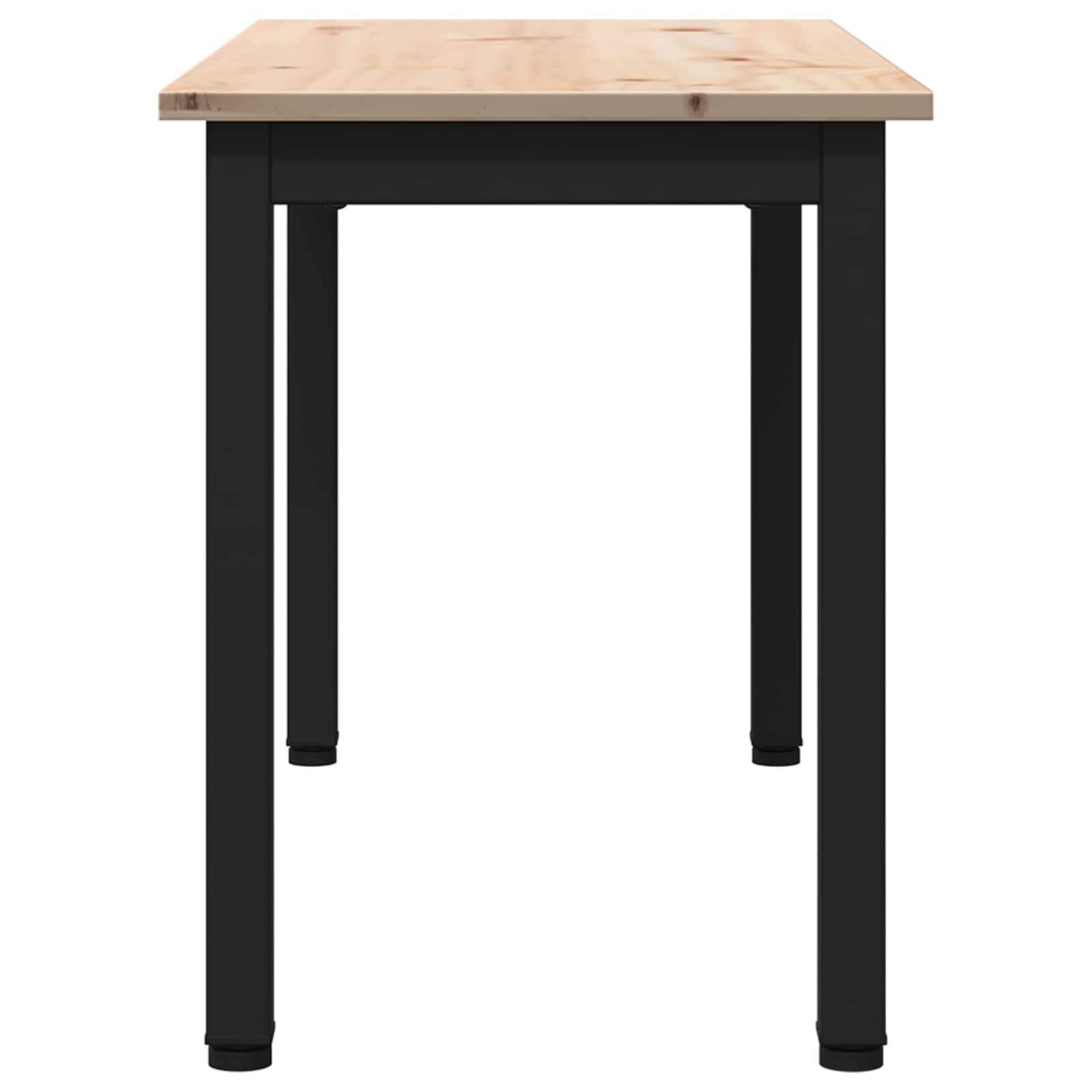 Bank Naturel 80 x 35 x 45 cm Massief grenenhout is nu te koop bij PeponiXL, paradijselijk wonen!
