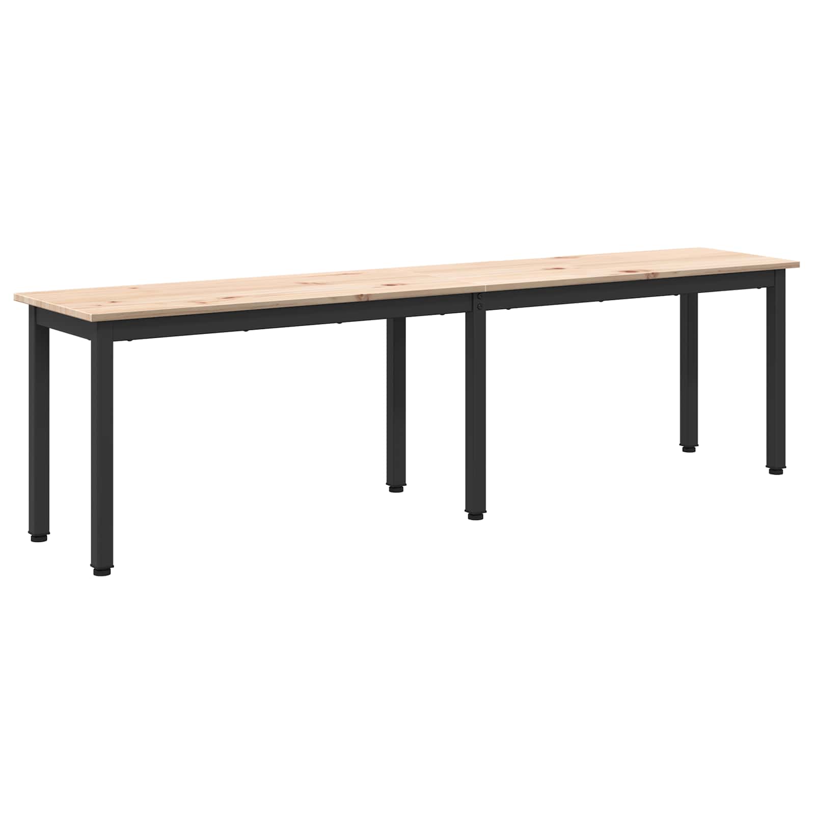 Bank Naturel 160 x 35 x 45 cm Massief grenenhout is nu te koop bij PeponiXL, paradijselijk wonen!