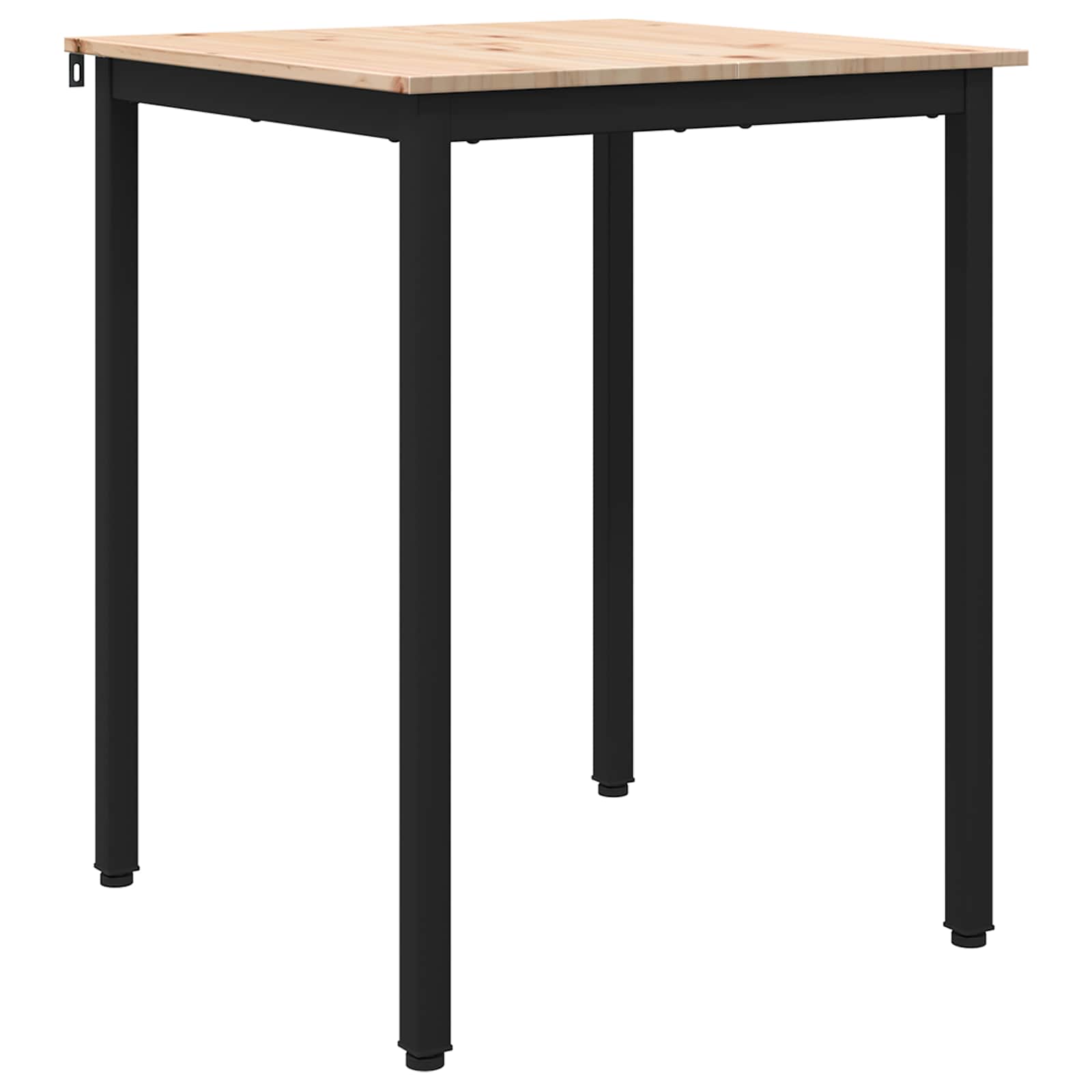 Eettafel Naturel 60 x 60 x 75 cm Massief grenenhout is nu te koop bij PeponiXL, paradijselijk wonen!