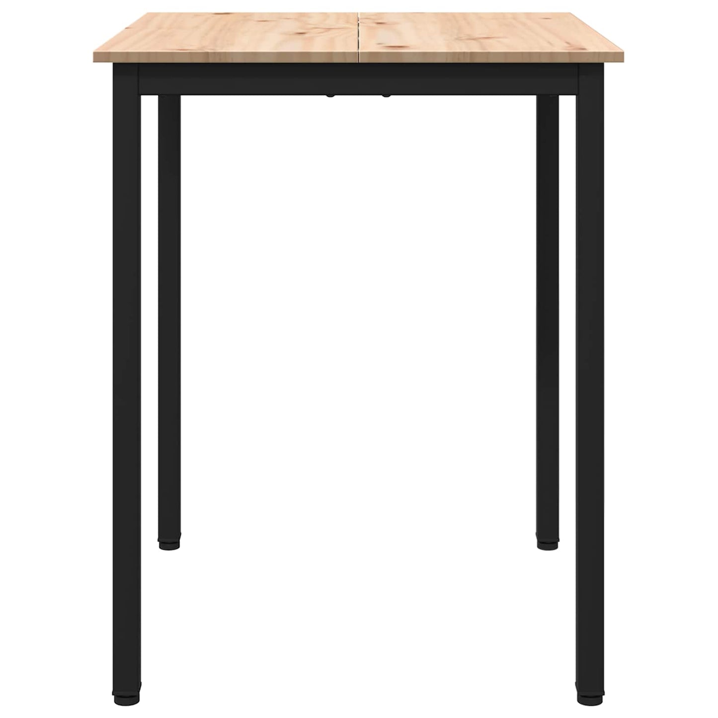 Eettafel Naturel 60 x 60 x 75 cm Massief grenenhout is nu te koop bij PeponiXL, paradijselijk wonen!