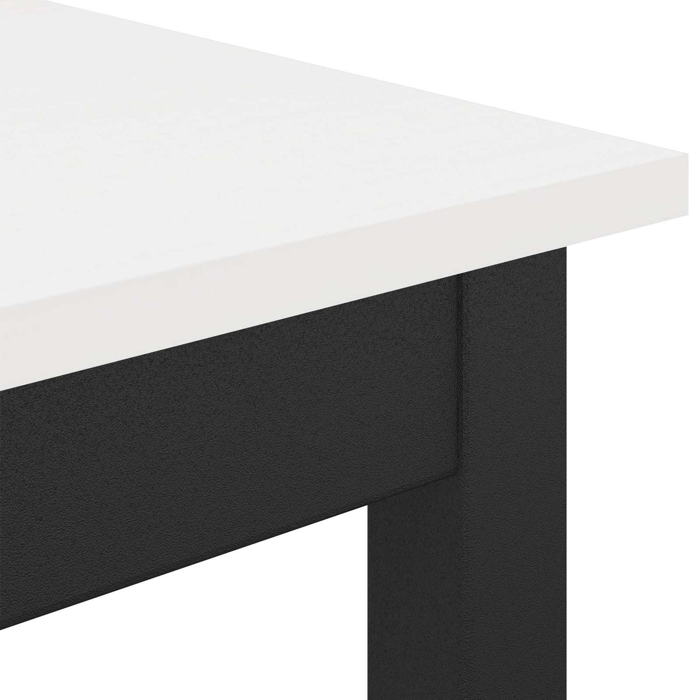 Eettafel Wit 60 x 60 x 75 cm Massief grenenhout is nu te koop bij PeponiXL, paradijselijk wonen!