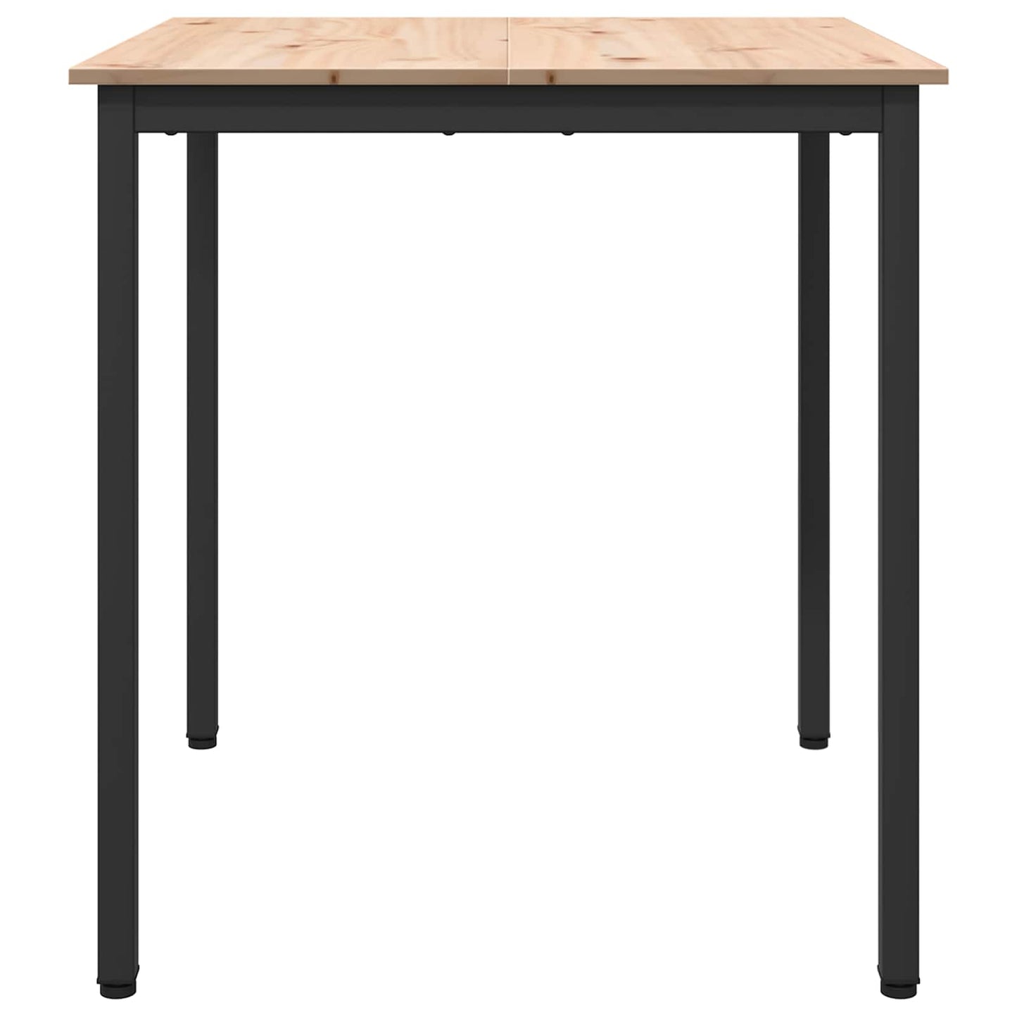 Eettafel Naturel 70 x 70 x 75 cm Massief grenenhout is nu te koop bij PeponiXL, paradijselijk wonen!