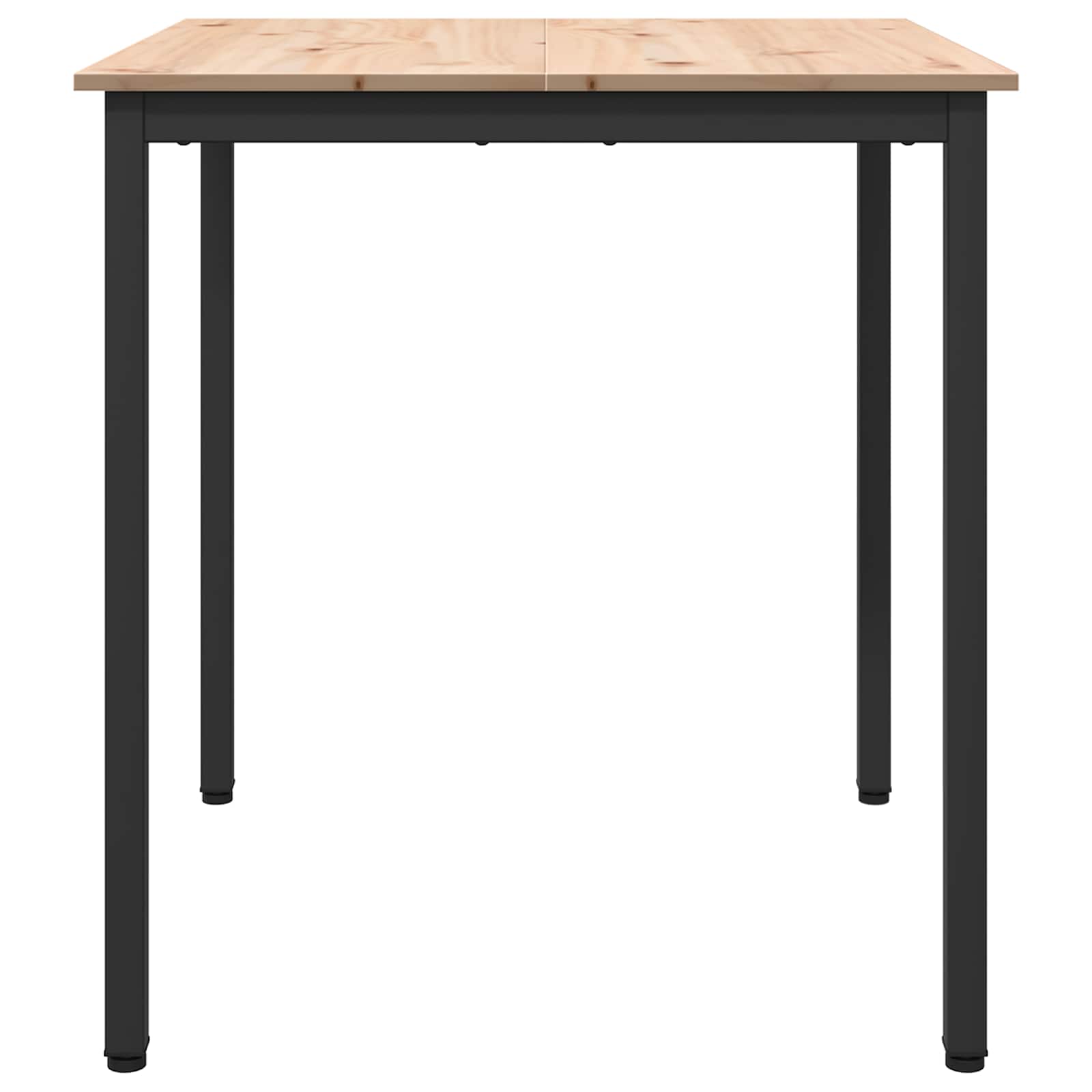 Eettafel Naturel 70 x 70 x 75 cm Massief grenenhout is nu te koop bij PeponiXL, paradijselijk wonen!