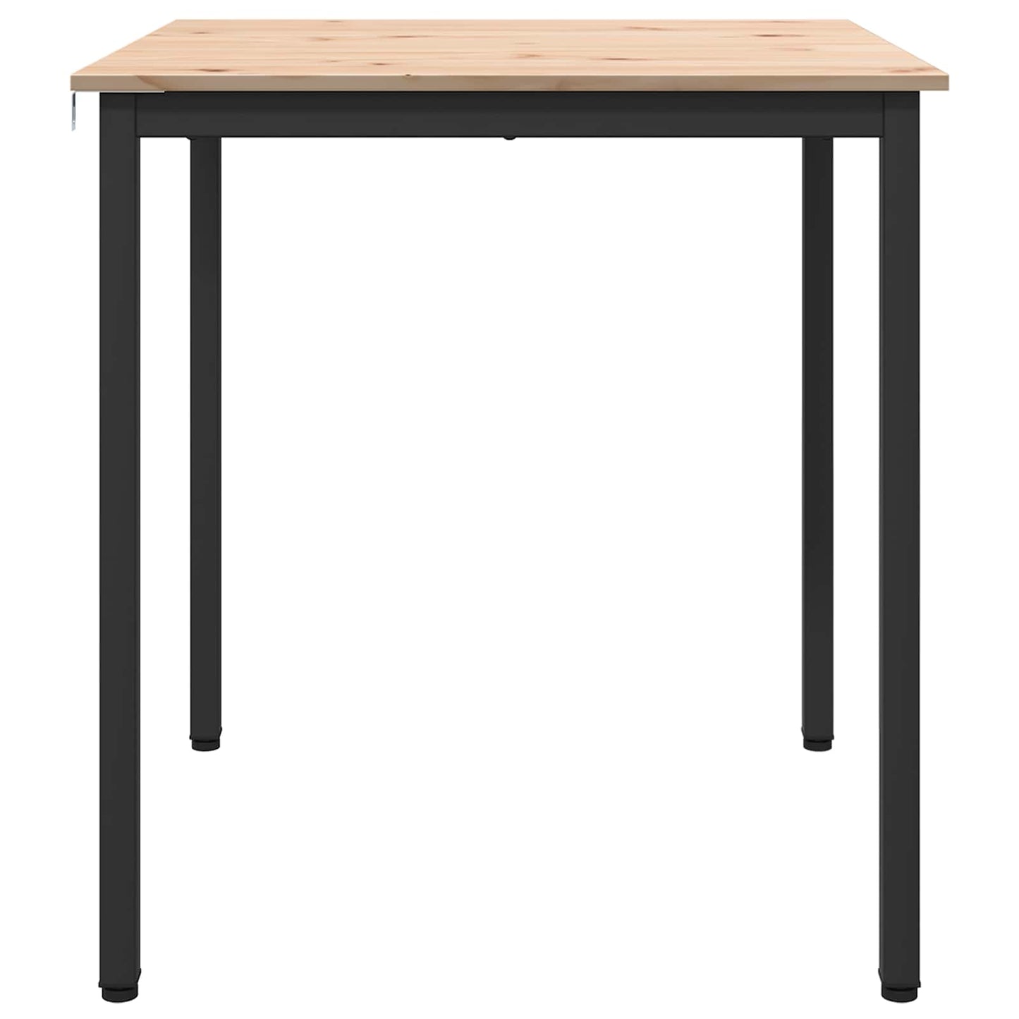 Eettafel Naturel 70 x 70 x 75 cm Massief grenenhout is nu te koop bij PeponiXL, paradijselijk wonen!