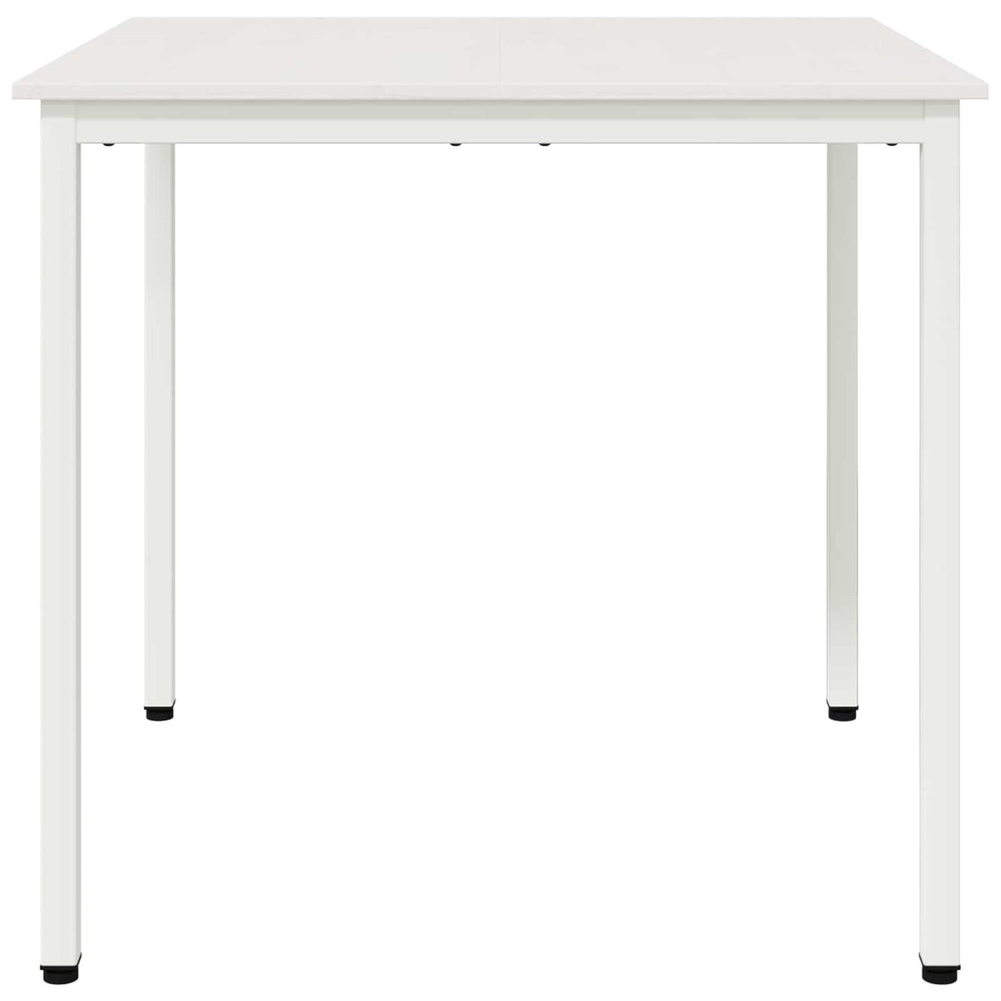 Eettafel Wit 80 x 80 x 75 cm Massief grenenhout is nu te koop bij PeponiXL, paradijselijk wonen!