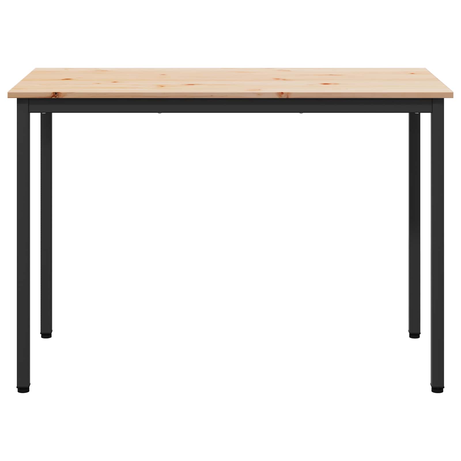 Eettafel Naturel 110 x 55 x 75 cm Massief grenenhout is nu te koop bij PeponiXL, paradijselijk wonen!