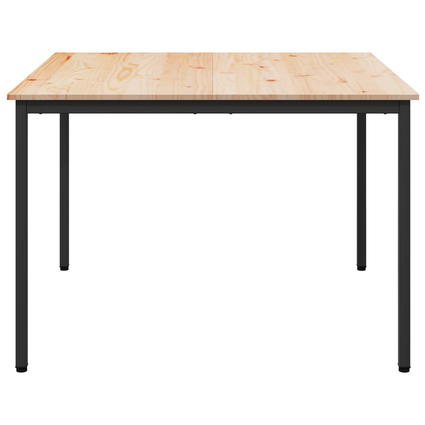 Eettafel Naturel 110 x 110 x 75 cm Massief grenenhout is nu te koop bij PeponiXL, paradijselijk wonen!
