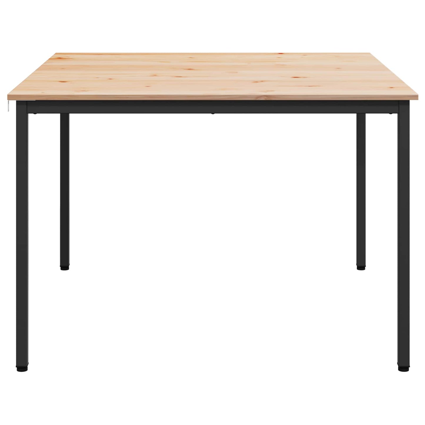 Eettafel Naturel 110 x 110 x 75 cm Massief grenenhout is nu te koop bij PeponiXL, paradijselijk wonen!