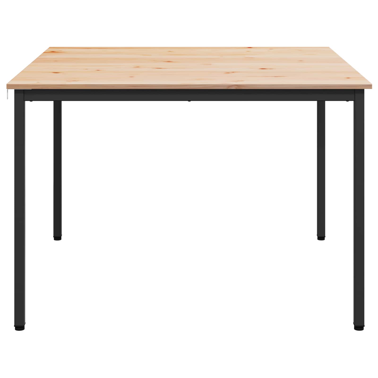 Eettafel Naturel 110 x 110 x 75 cm Massief grenenhout is nu te koop bij PeponiXL, paradijselijk wonen!