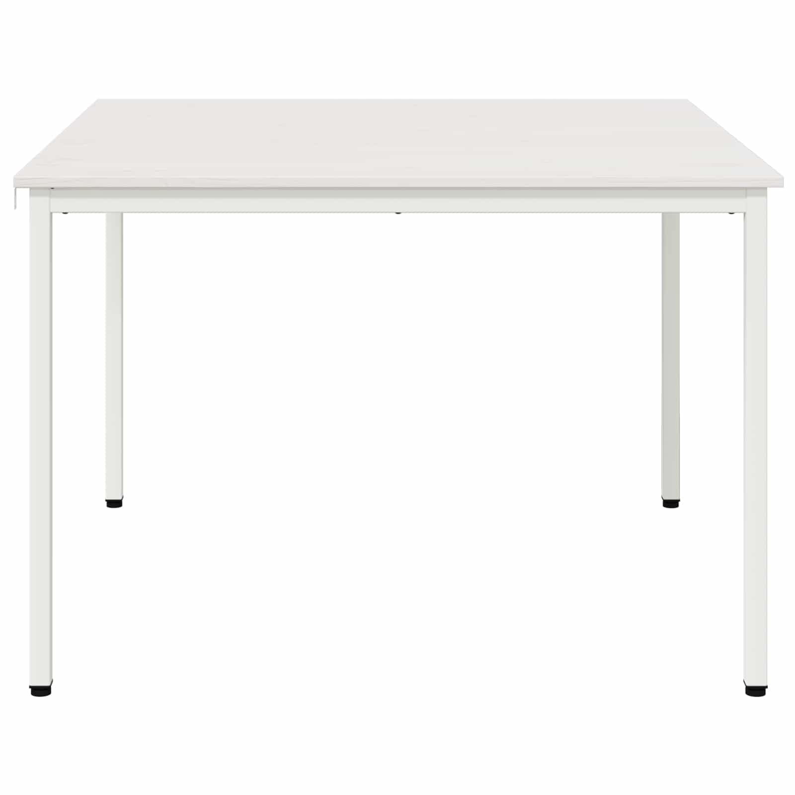 Eettafel Wit 110 x 110 x 75 cm Massief grenenhout is nu te koop bij PeponiXL, paradijselijk wonen!