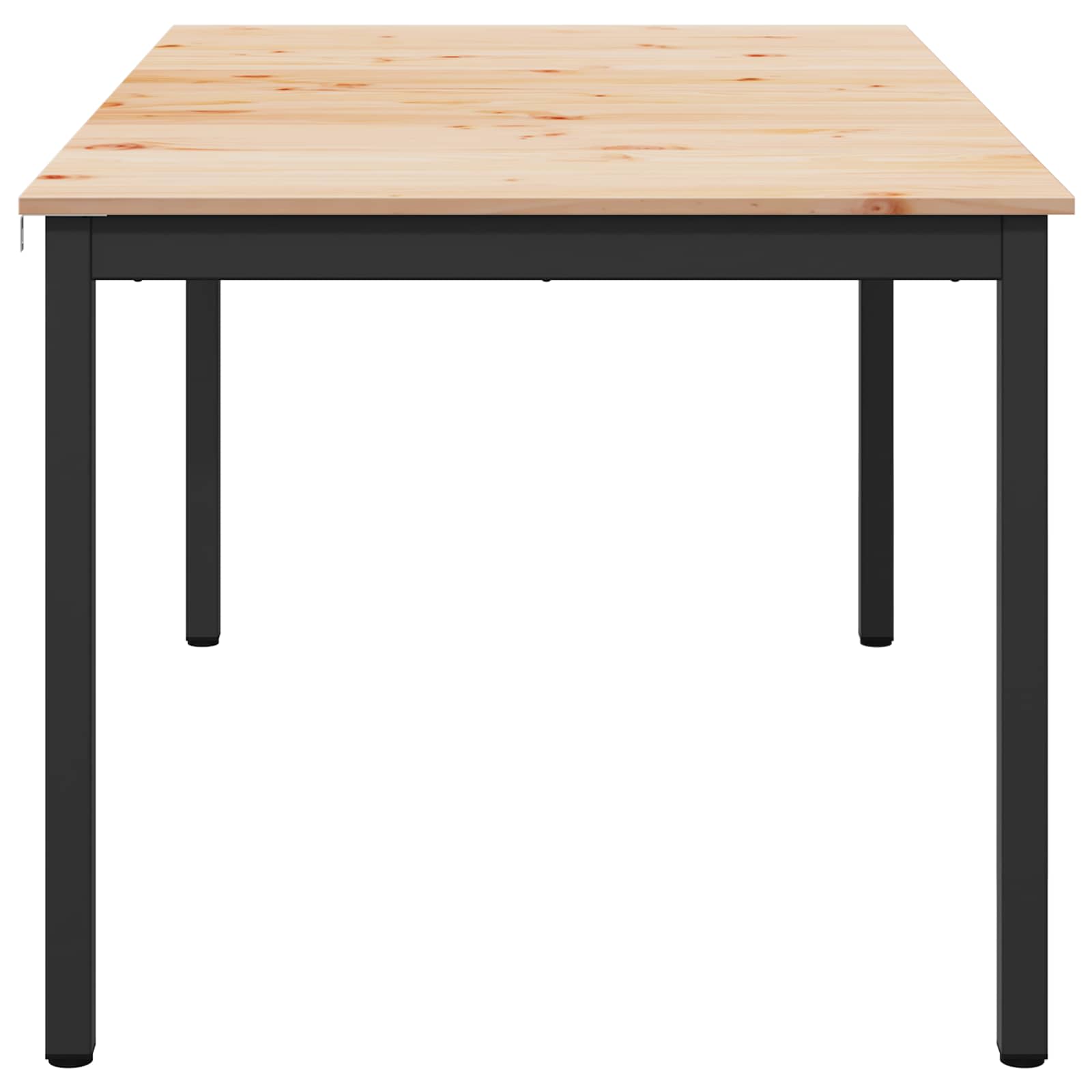 Eettafel Naturel 140 x 80 x 75 cm Massief grenenhout is nu te koop bij PeponiXL, paradijselijk wonen!