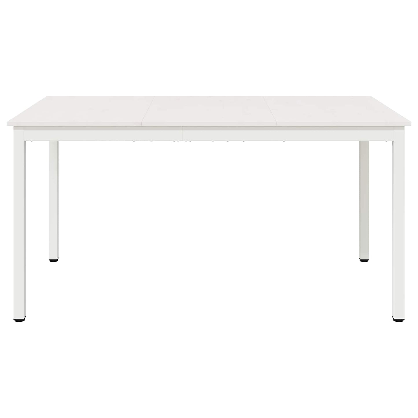 Eettafel Wit 150 x 90 x 75 cm Massief grenenhout is nu te koop bij PeponiXL, paradijselijk wonen!