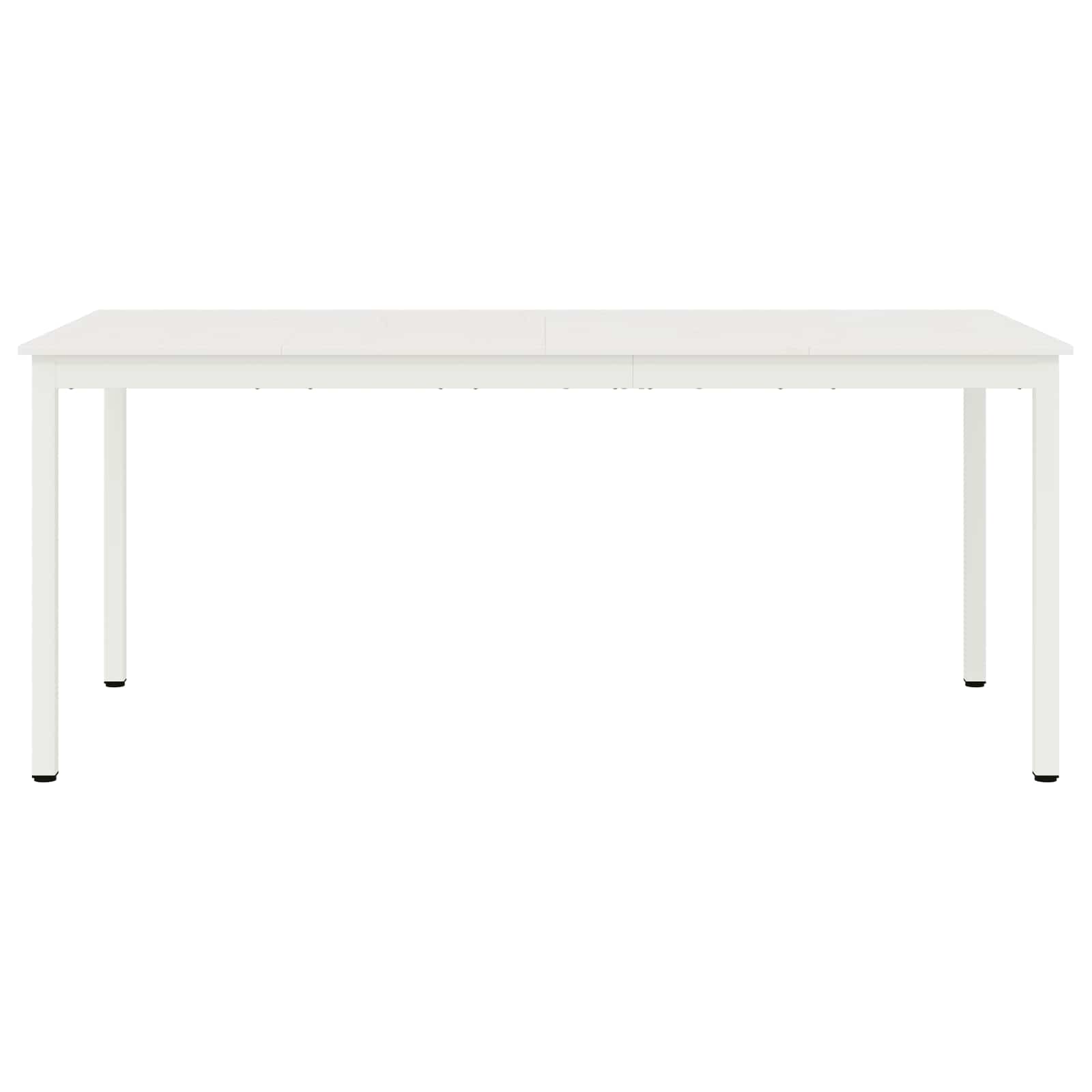 Eettafel Wit 180 x 90 x 75 cm Massief grenenhout is nu te koop bij PeponiXL, paradijselijk wonen!