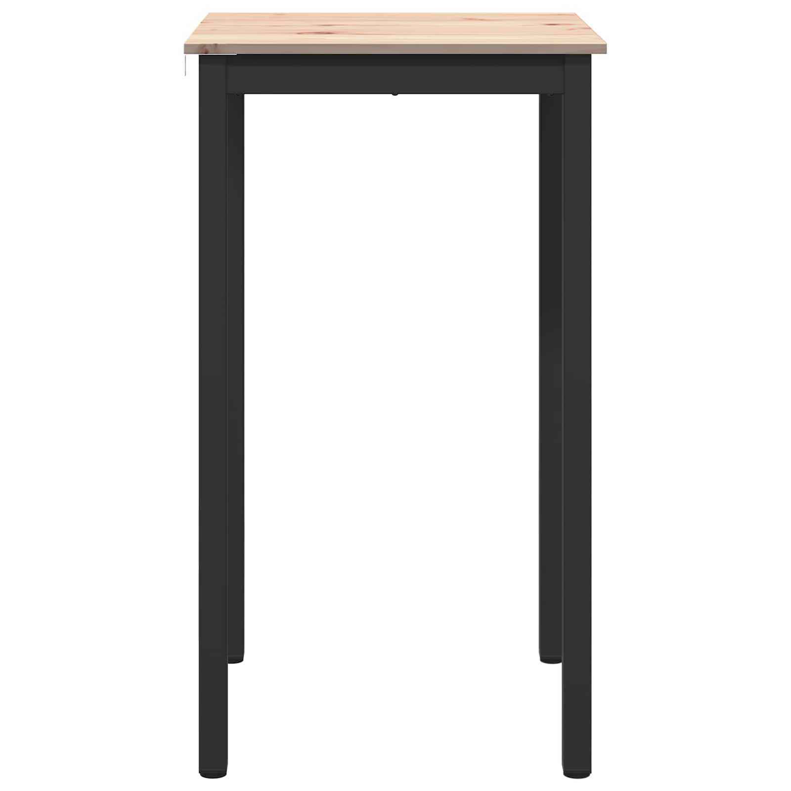 Bartafel Naturel 60 x 60 x 105 cm Massief grenenhout is nu te koop bij PeponiXL, paradijselijk wonen!