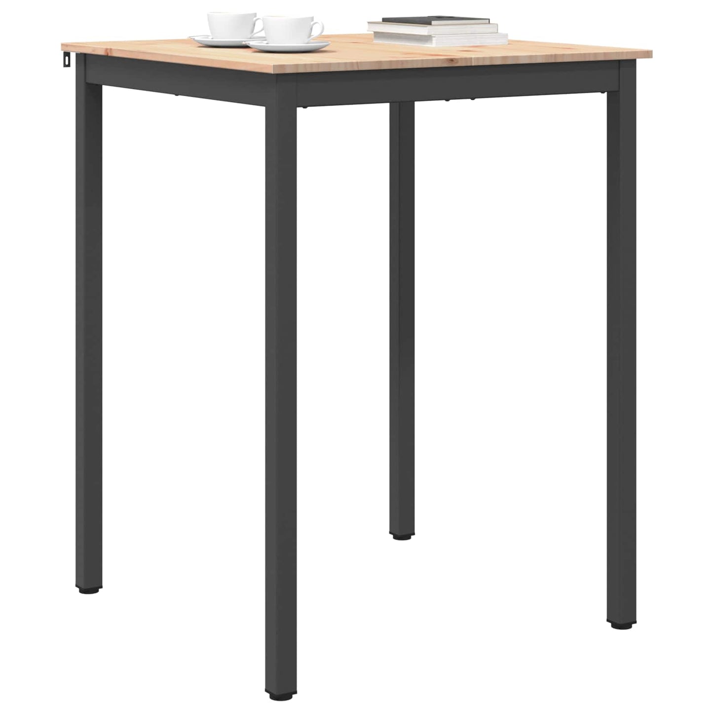 Bartafel Naturel 80 x 80 x 105 cm Massief grenenhout is nu te koop bij PeponiXL, paradijselijk wonen!
