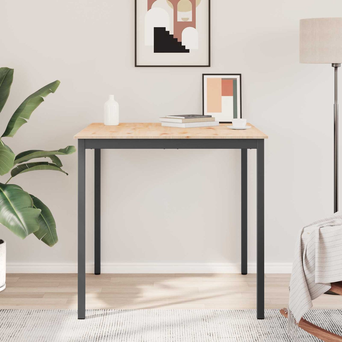 Bartafel Naturel 110 x 55 x 105 cm Massief grenenhout is nu te koop bij PeponiXL, paradijselijk wonen!