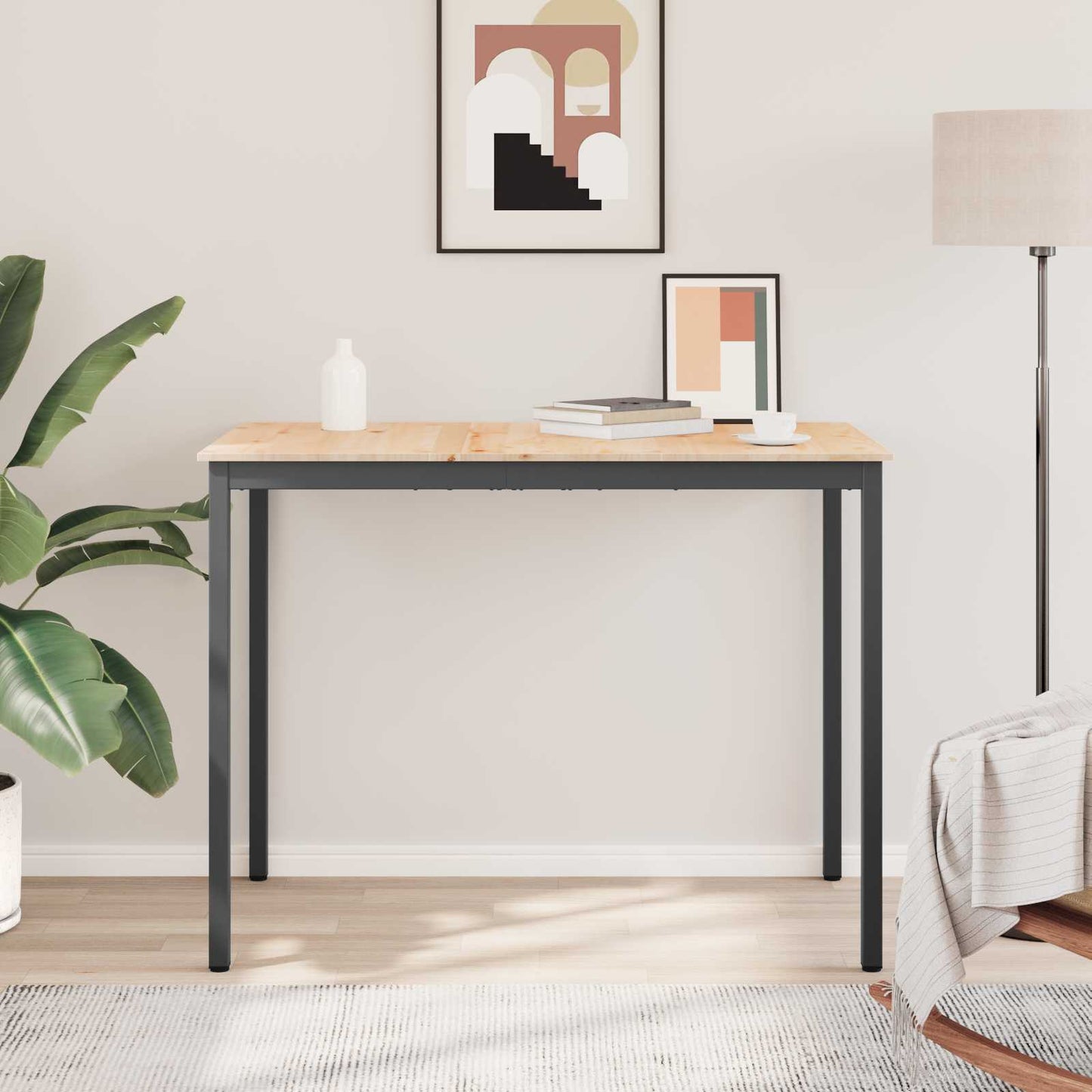 Bartafel Naturel 110 x 55 x 105 cm Massief grenenhout is nu te koop bij PeponiXL, paradijselijk wonen!