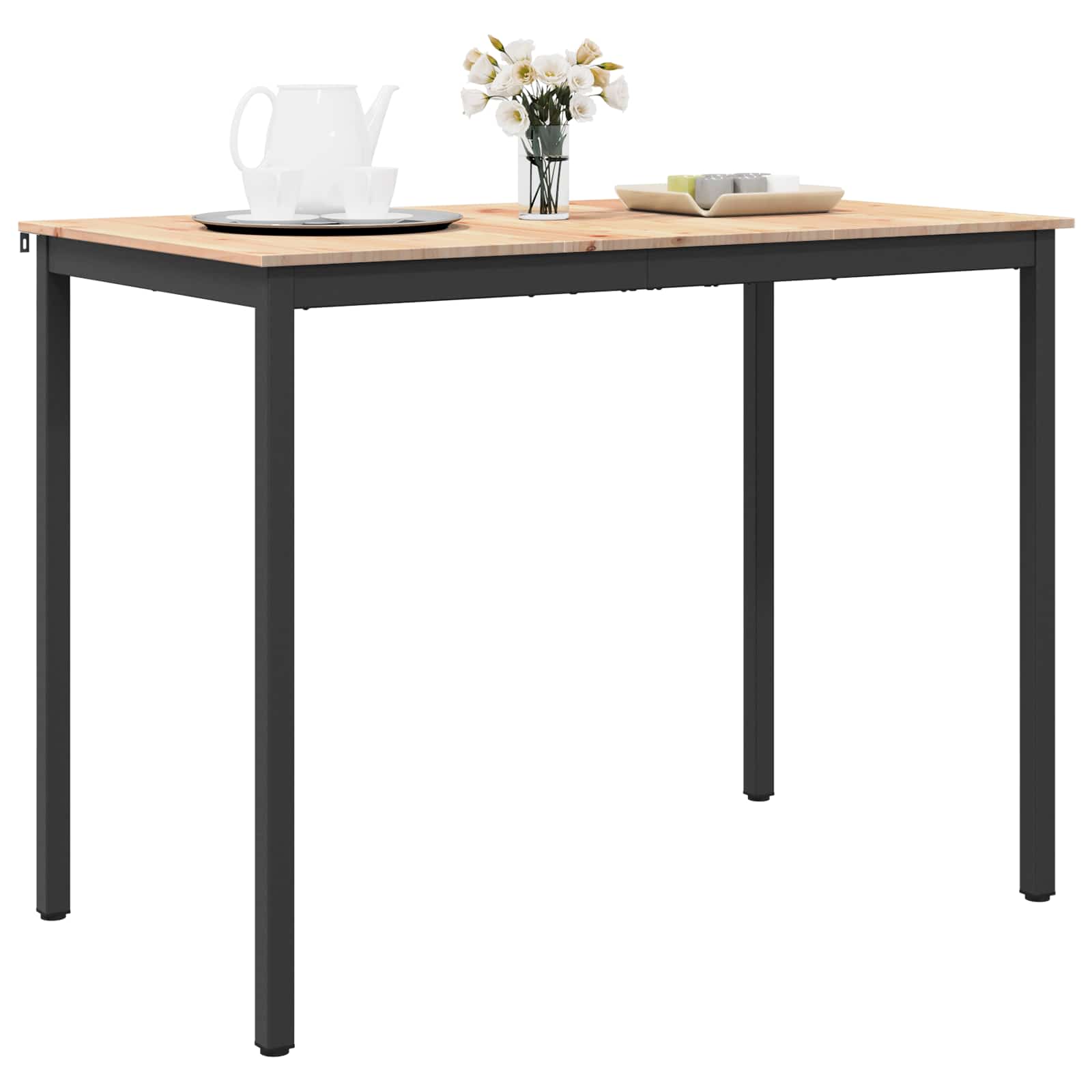 Bartafel Naturel 110 x 55 x 105 cm Massief grenenhout is nu te koop bij PeponiXL, paradijselijk wonen!