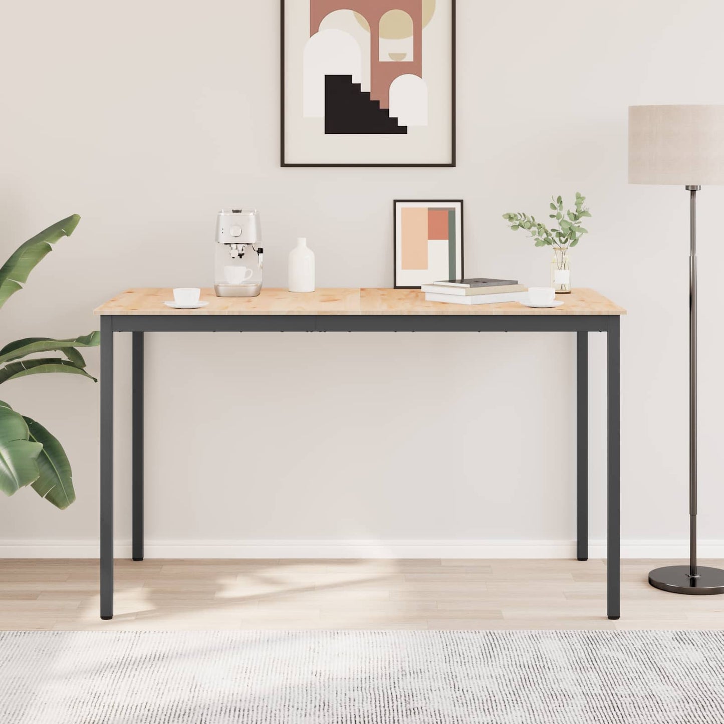 Bartafel Naturel 110 x 55 x 105 cm Massief grenenhout is nu te koop bij PeponiXL, paradijselijk wonen!