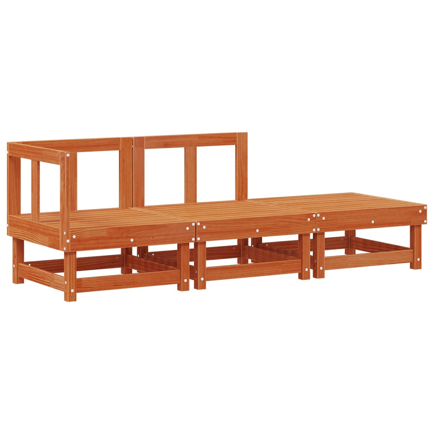 Sectie Sofa Eenheden Wasbruin 183 x 61 x 62 cm is nu te koop bij PeponiXL, paradijselijk wonen!