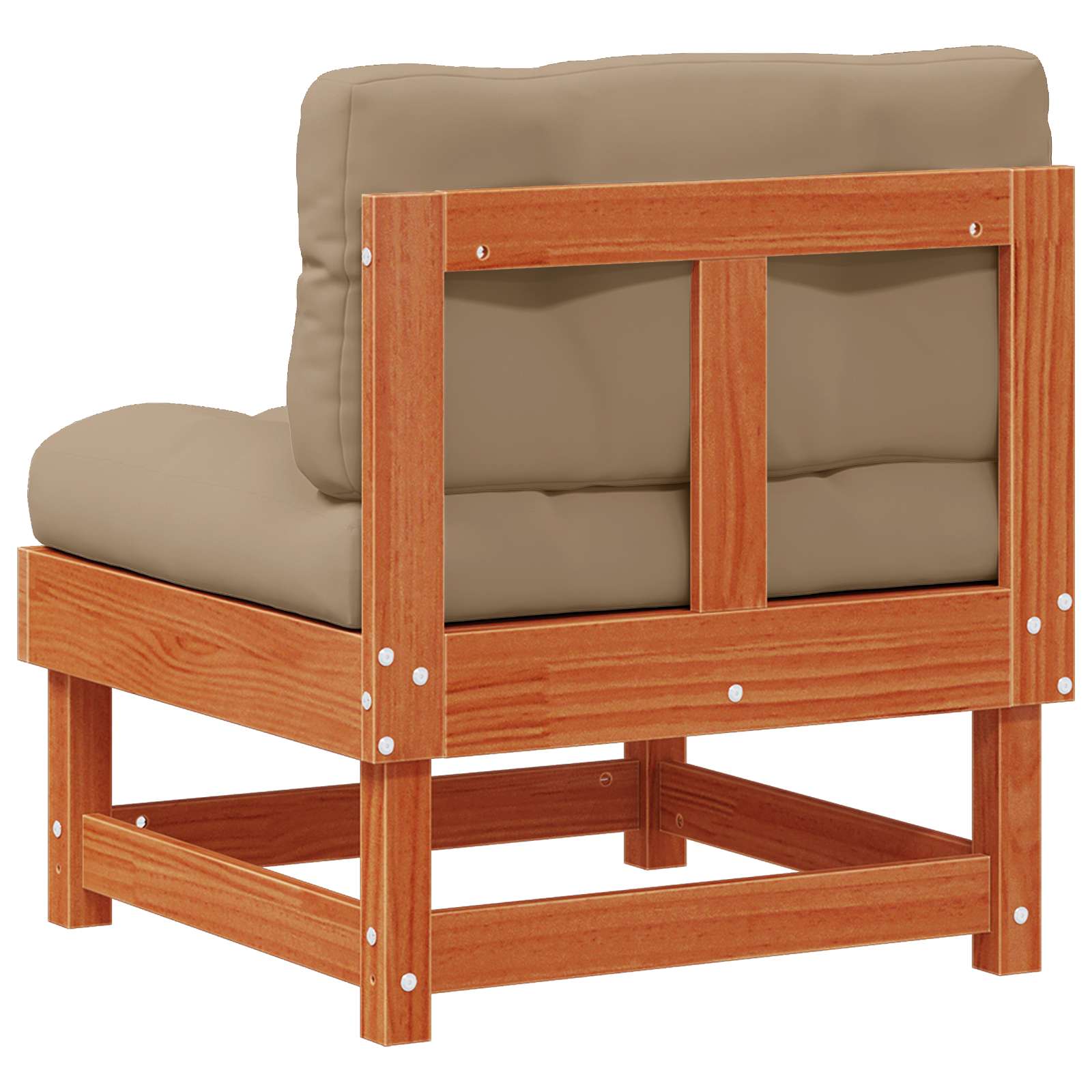 Tuin Midden Sofa Massief grenenhout Waskleur Bruin is nu te koop bij PeponiXL, paradijselijk wonen!