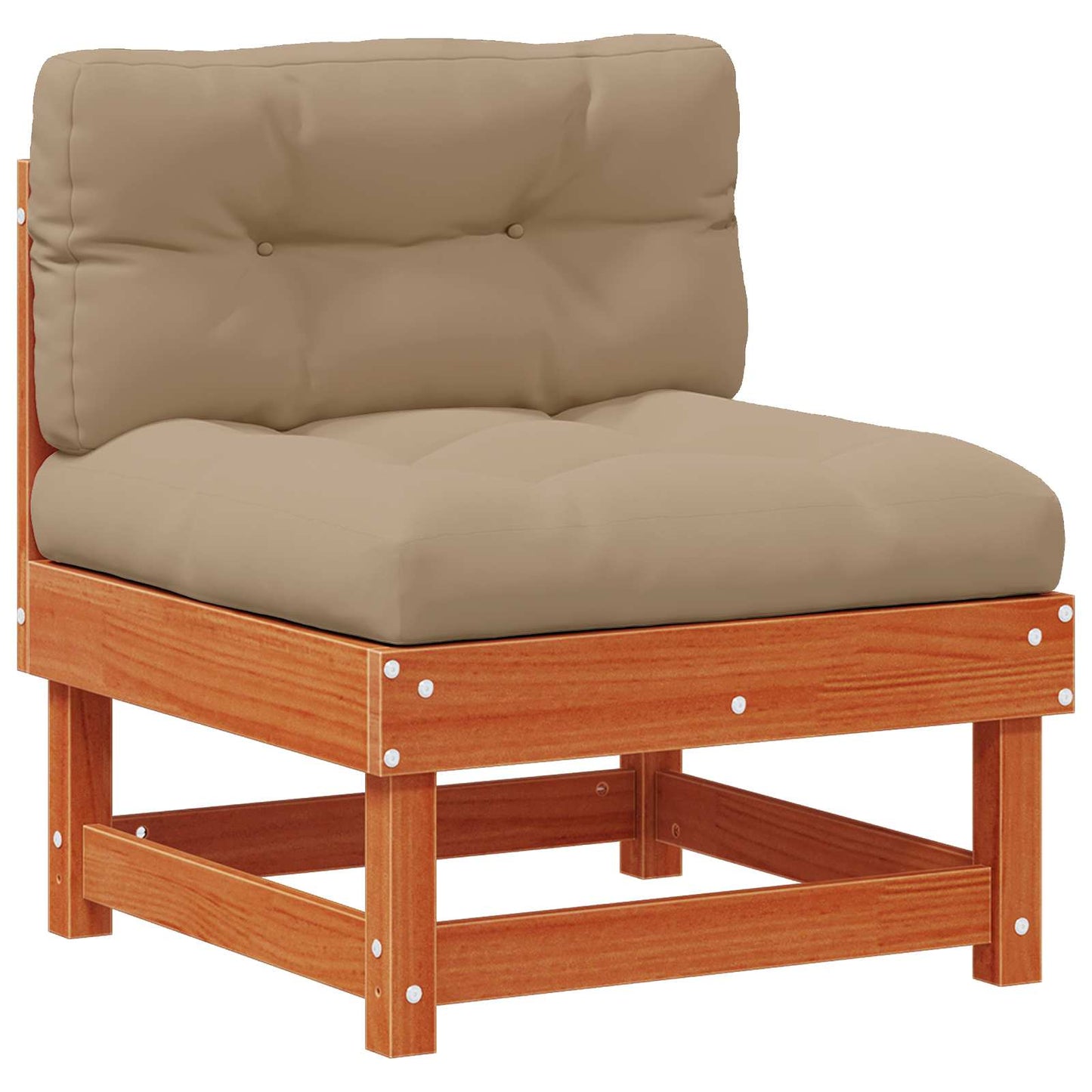 Tuin Midden Sofa Massief grenenhout Waskleur Bruin is nu te koop bij PeponiXL, paradijselijk wonen!