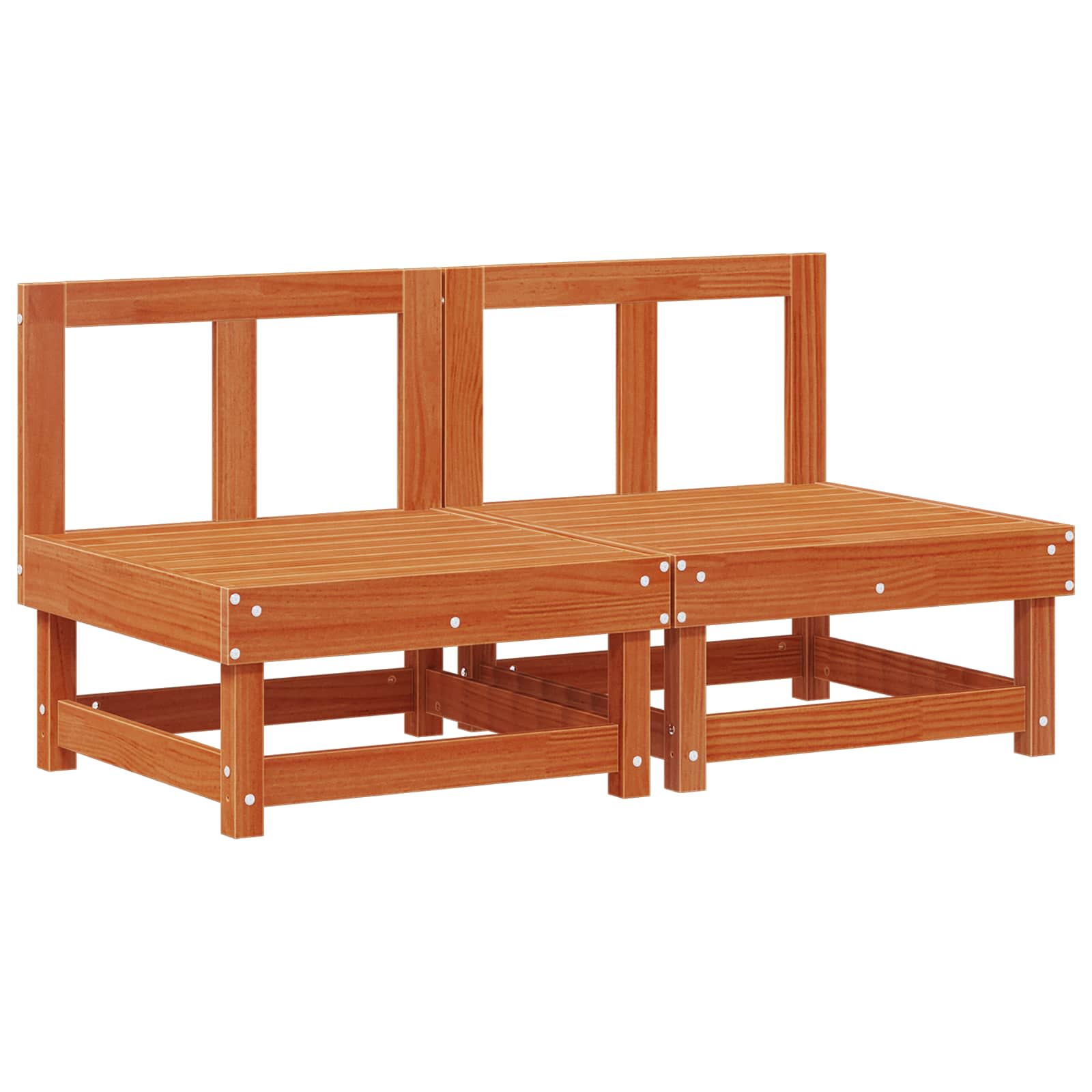 Tuin Midden Sofa Massief grenenhout Waskleur Bruin is nu te koop bij PeponiXL, paradijselijk wonen!