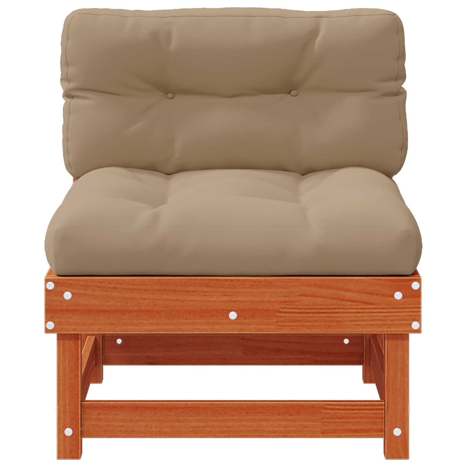 Tuin Midden Sofa Massief grenenhout Waskleur Bruin is nu te koop bij PeponiXL, paradijselijk wonen!