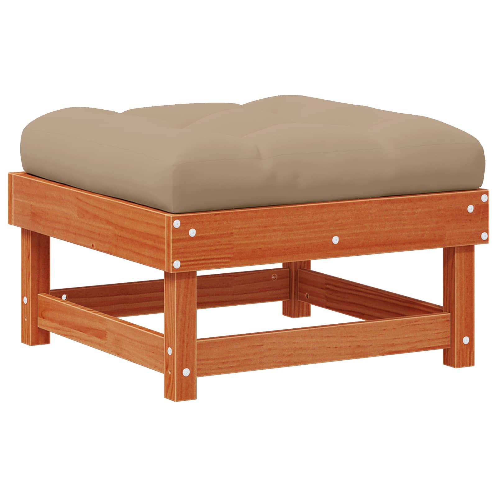 Tuinvoetsteun Massief grenenhout Waskleur Bruin is nu te koop bij PeponiXL, paradijselijk wonen!