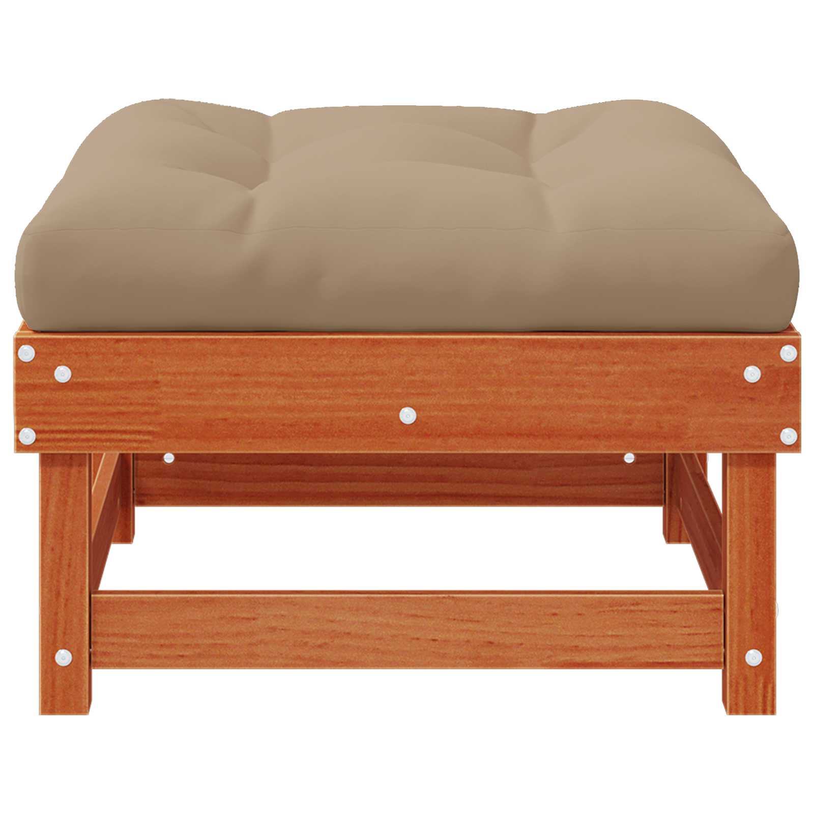 Tuinvoetsteun Massief grenenhout Waskleur Bruin is nu te koop bij PeponiXL, paradijselijk wonen!