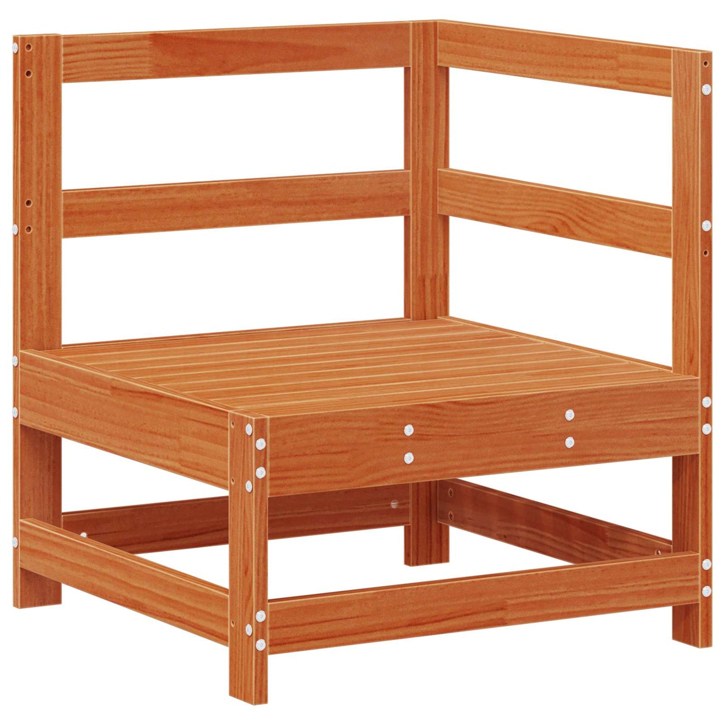 Tuin hoekbank Massief grenenhout Wasbruin 62 x 62 x 70,5 cm is nu te koop bij PeponiXL, paradijselijk wonen!