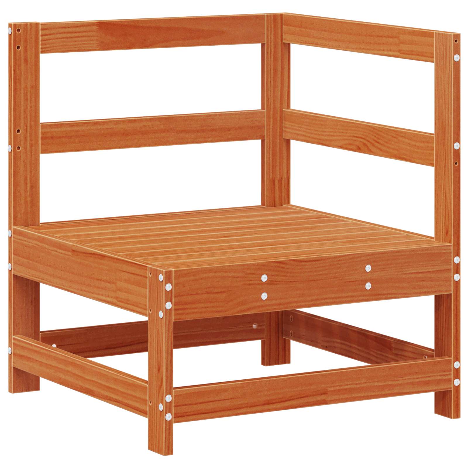 Tuin hoekbank Massief grenenhout Wasbruin 62 x 62 x 70,5 cm is nu te koop bij PeponiXL, paradijselijk wonen!