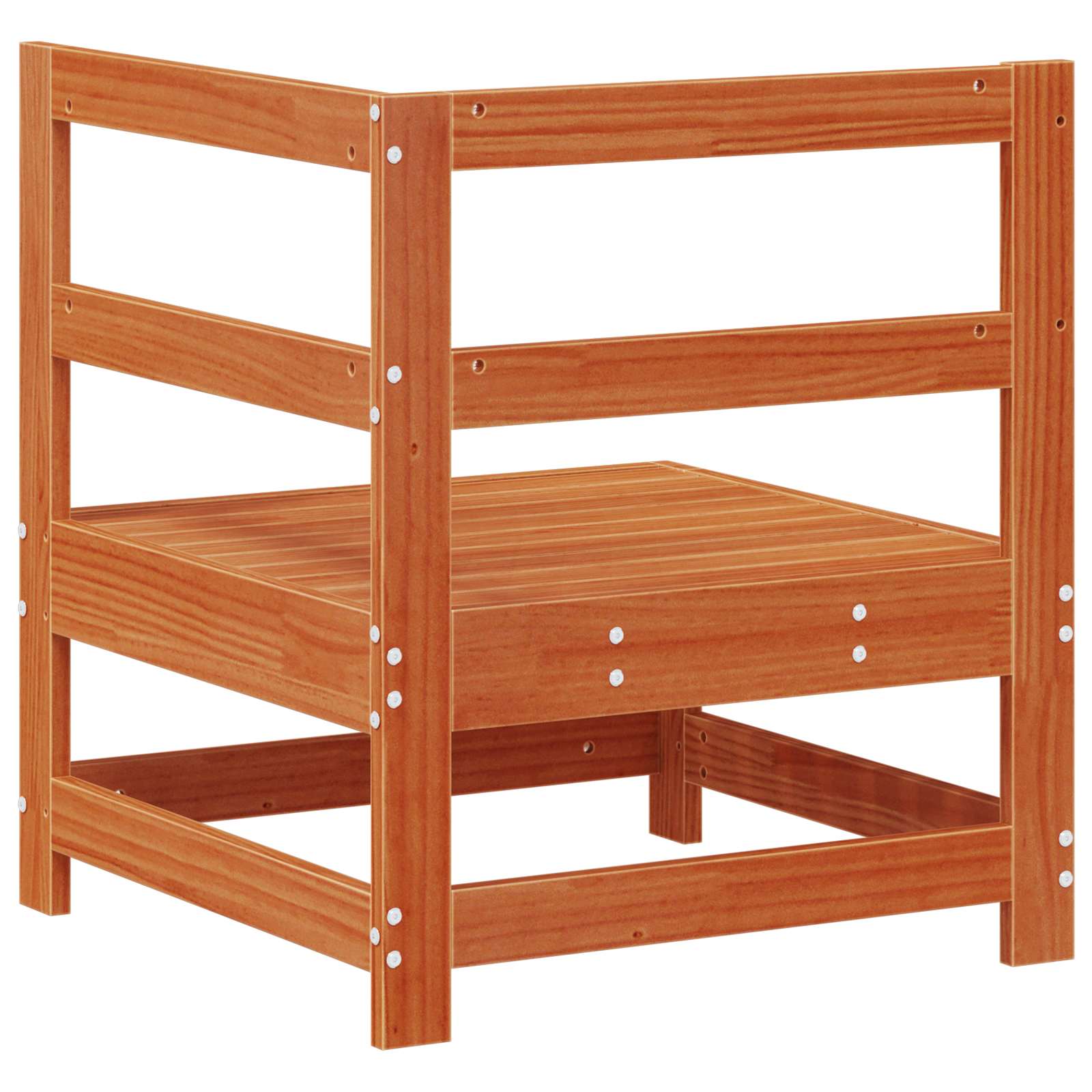 Tuin hoekbank Massief grenenhout Wasbruin 62 x 62 x 70,5 cm is nu te koop bij PeponiXL, paradijselijk wonen!