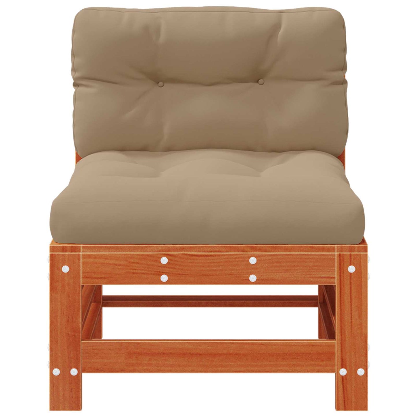 Tuin Midden Sofa Massief grenenhout Wasbruin is nu te koop bij PeponiXL, paradijselijk wonen!