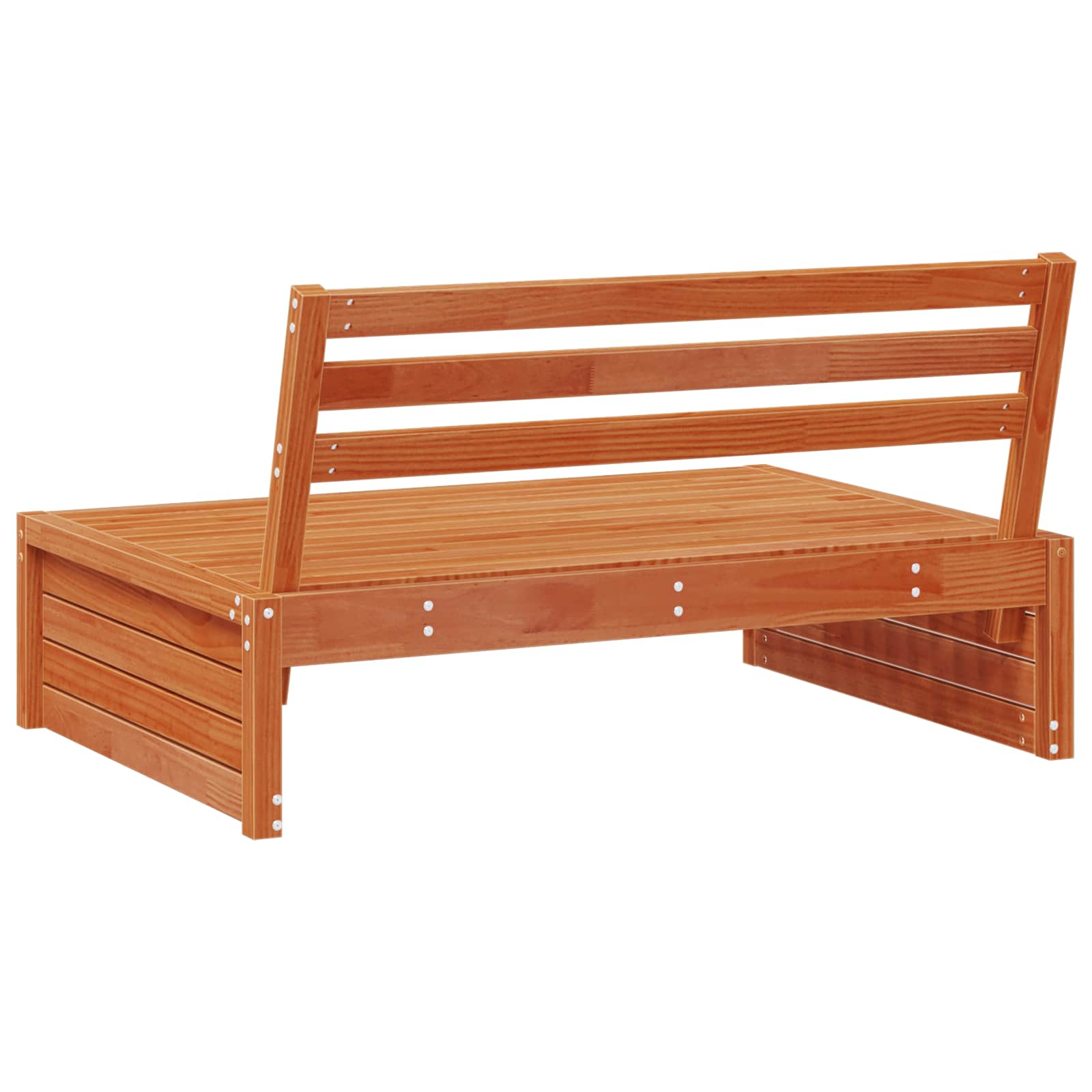 Tuin Midden Sofa Massief Vurenhout Wasbruin 120 x 95 x 69 cm is nu te koop bij PeponiXL, paradijselijk wonen!