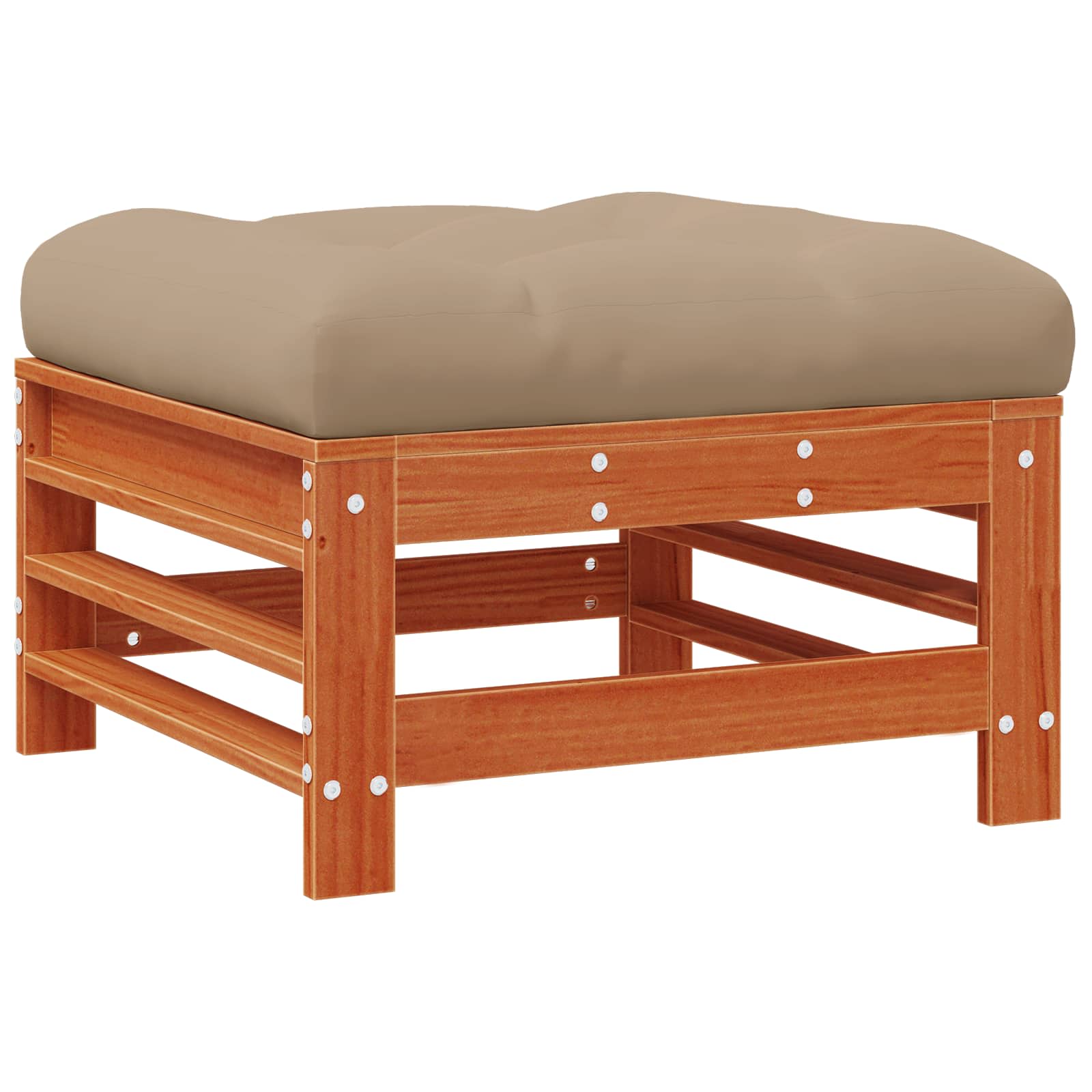 Tuinvoetsteun Massief grenenhout Waskleur Bruin is nu te koop bij PeponiXL, paradijselijk wonen!