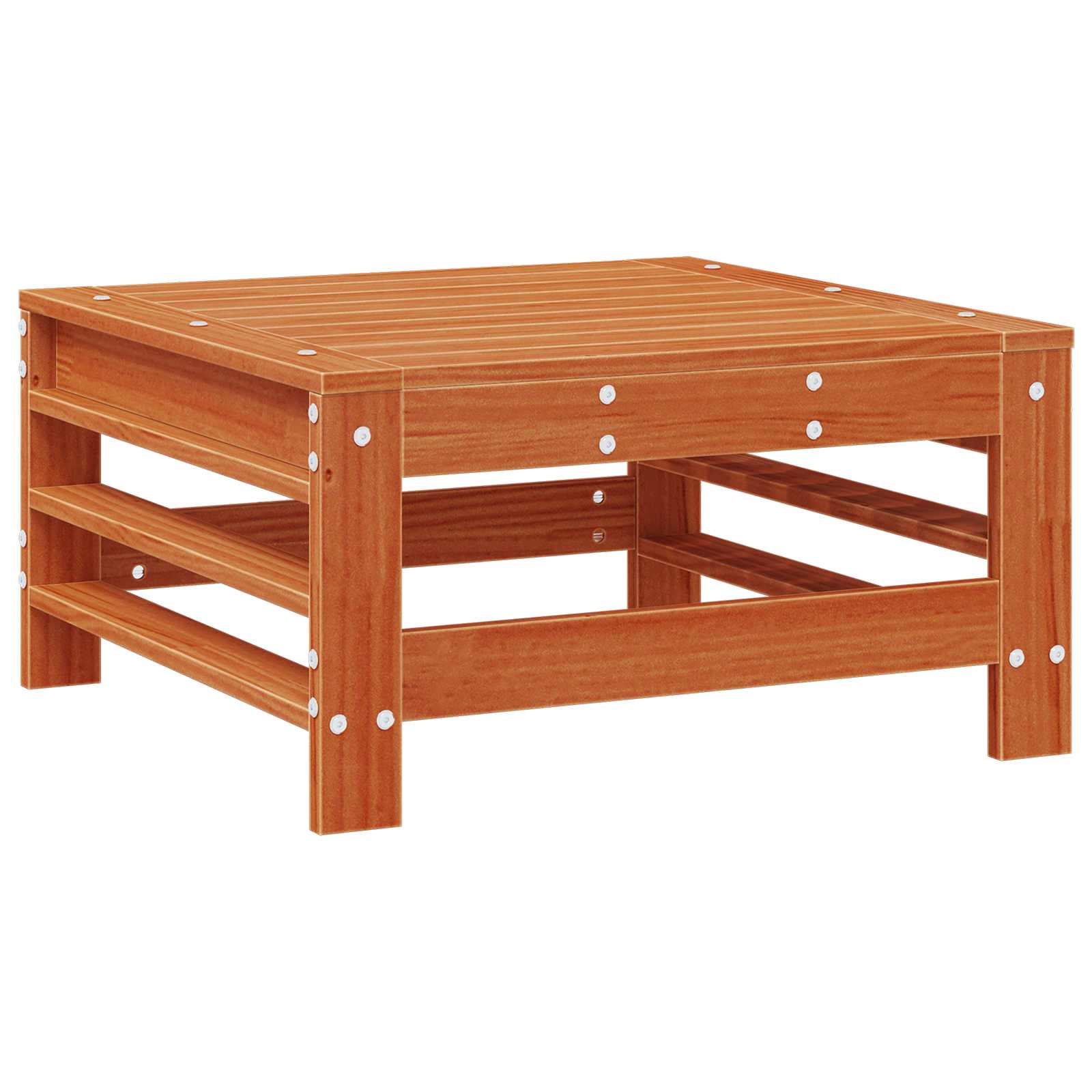 Tuinvoetsteun Massief grenenhout Wasbruin 57,5 x 57,5 x 30 cm is nu te koop bij PeponiXL, paradijselijk wonen!