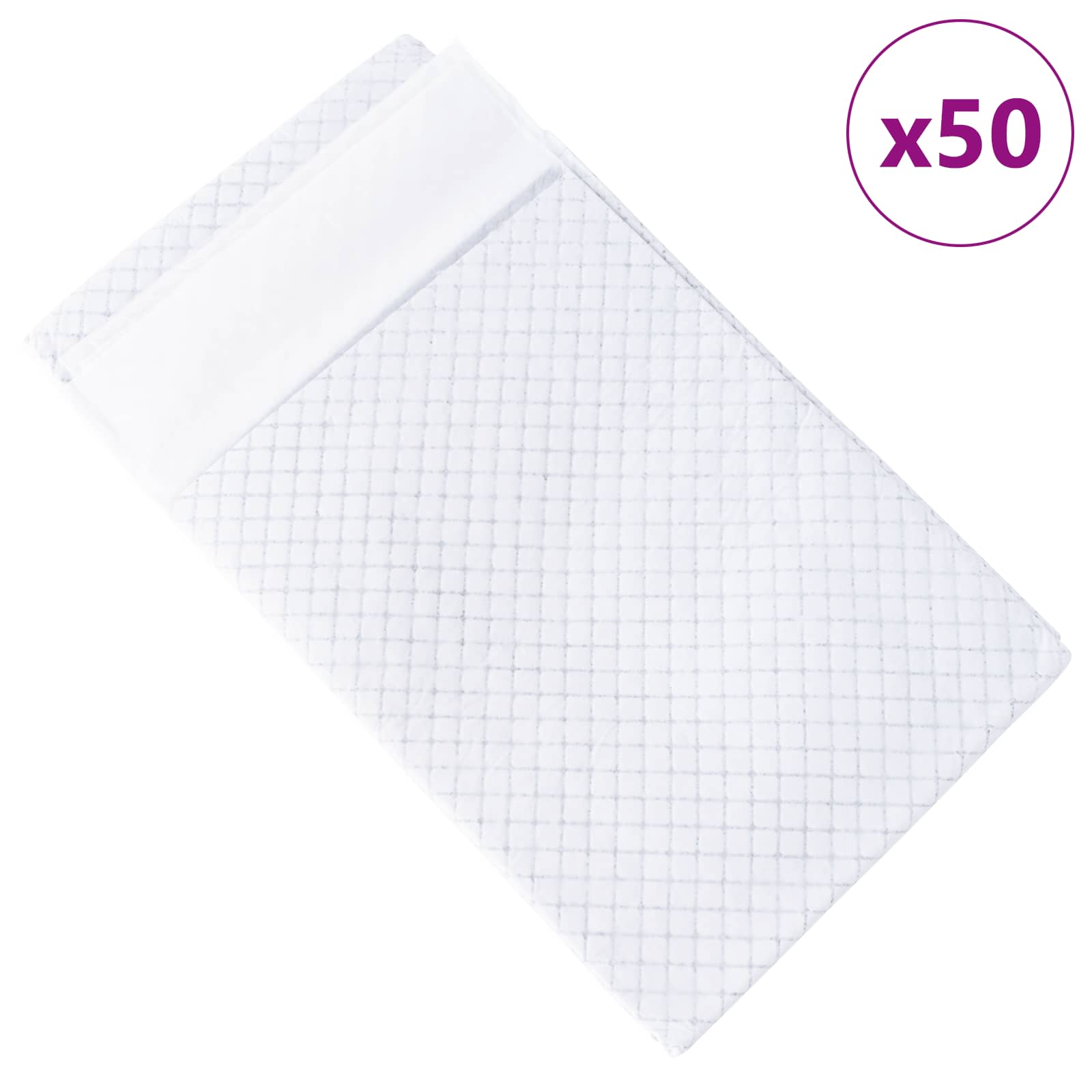 Niet-geweven stof huisdier trainingspad 50 pcs 120 x 80 cm is nu te koop bij PeponiXL, paradijselijk wonen!
