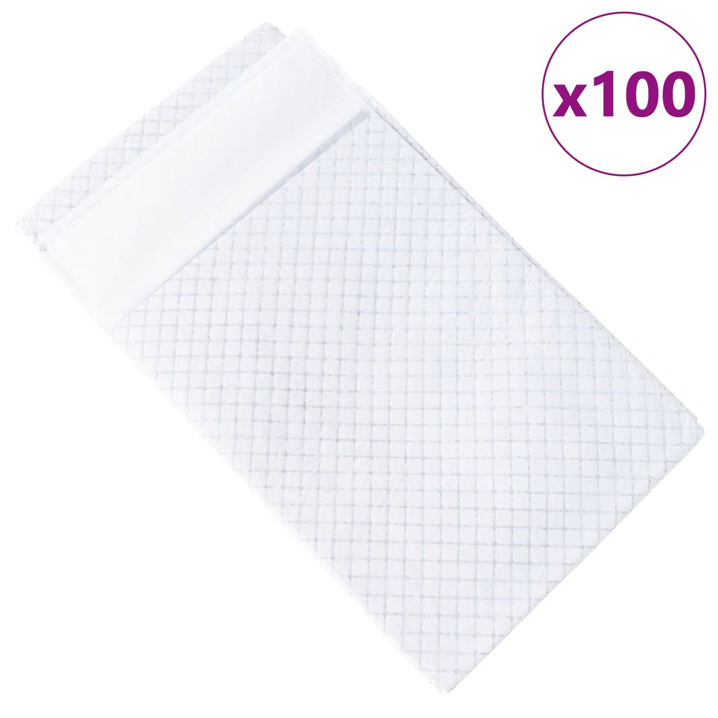Niet-geweven stof huisdier trainingspad 100 pcs 120 x 80 cm is nu te koop bij PeponiXL, paradijselijk wonen!