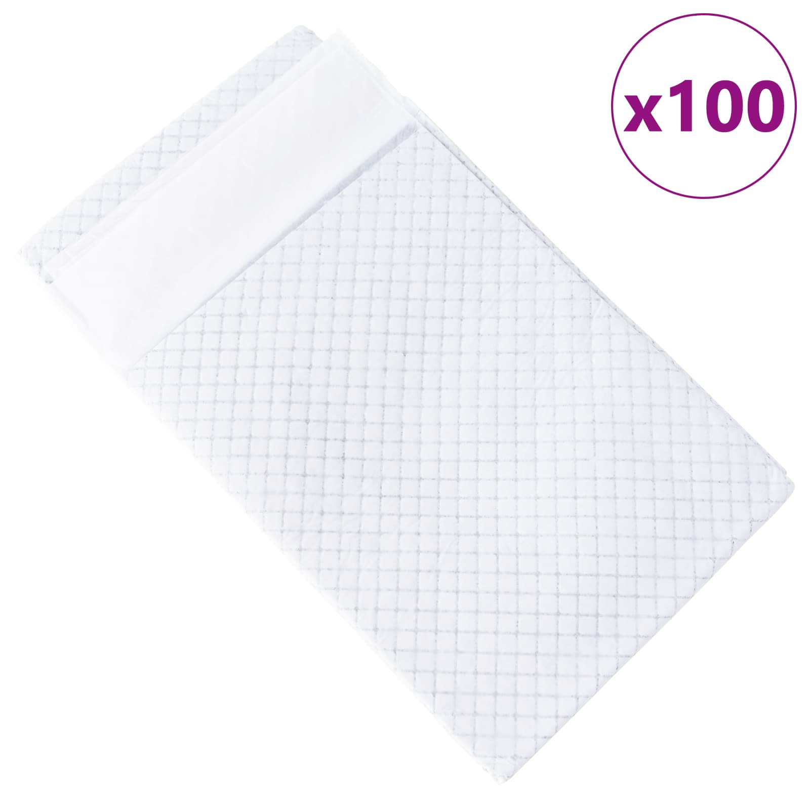 Niet-geweven stof huisdier trainingspad 100 pcs 120 x 80 cm is nu te koop bij PeponiXL, paradijselijk wonen!
