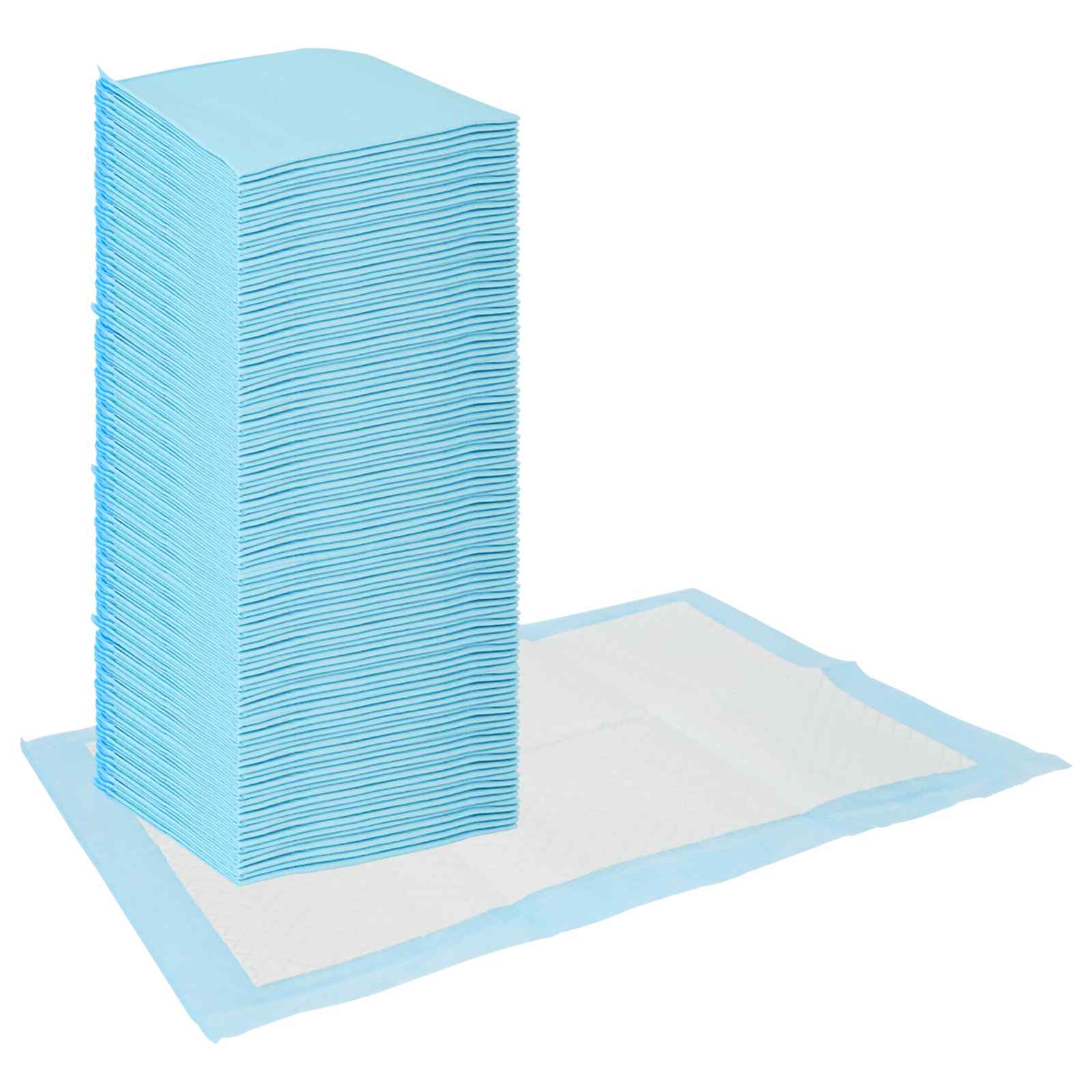Niet-geweven stof huisdier trainingspad 200 pcs Blauw en Wit is nu te koop bij PeponiXL, paradijselijk wonen!