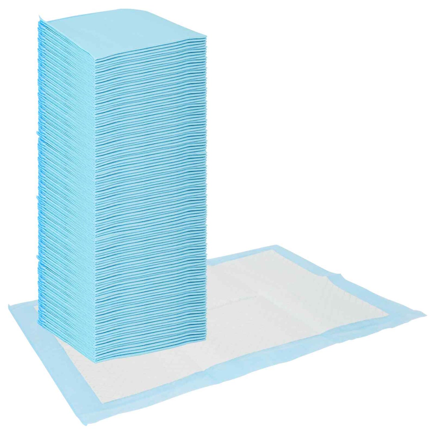 Niet-geweven stof huisdier trainingspad 400 pcs Blauw en Wit is nu te koop bij PeponiXL, paradijselijk wonen!